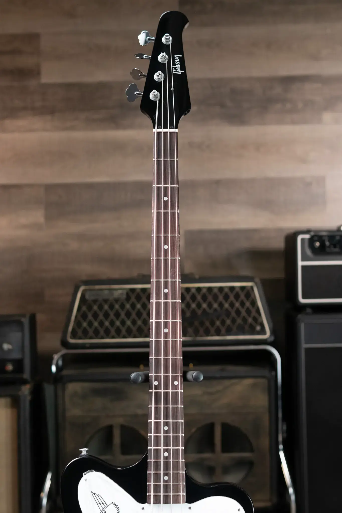 Gibson Non-Reverse Thunderbird Bass - Ebony with Hardshell Case