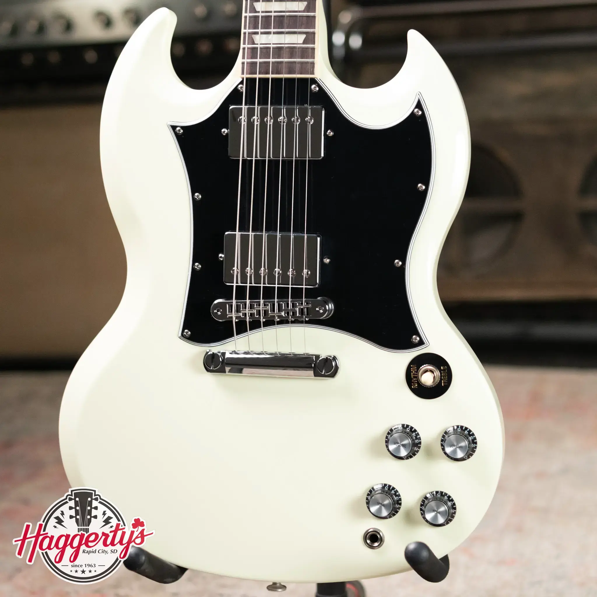 Gibson SG Standard Electric Guitar - Classic White with Gig Bag