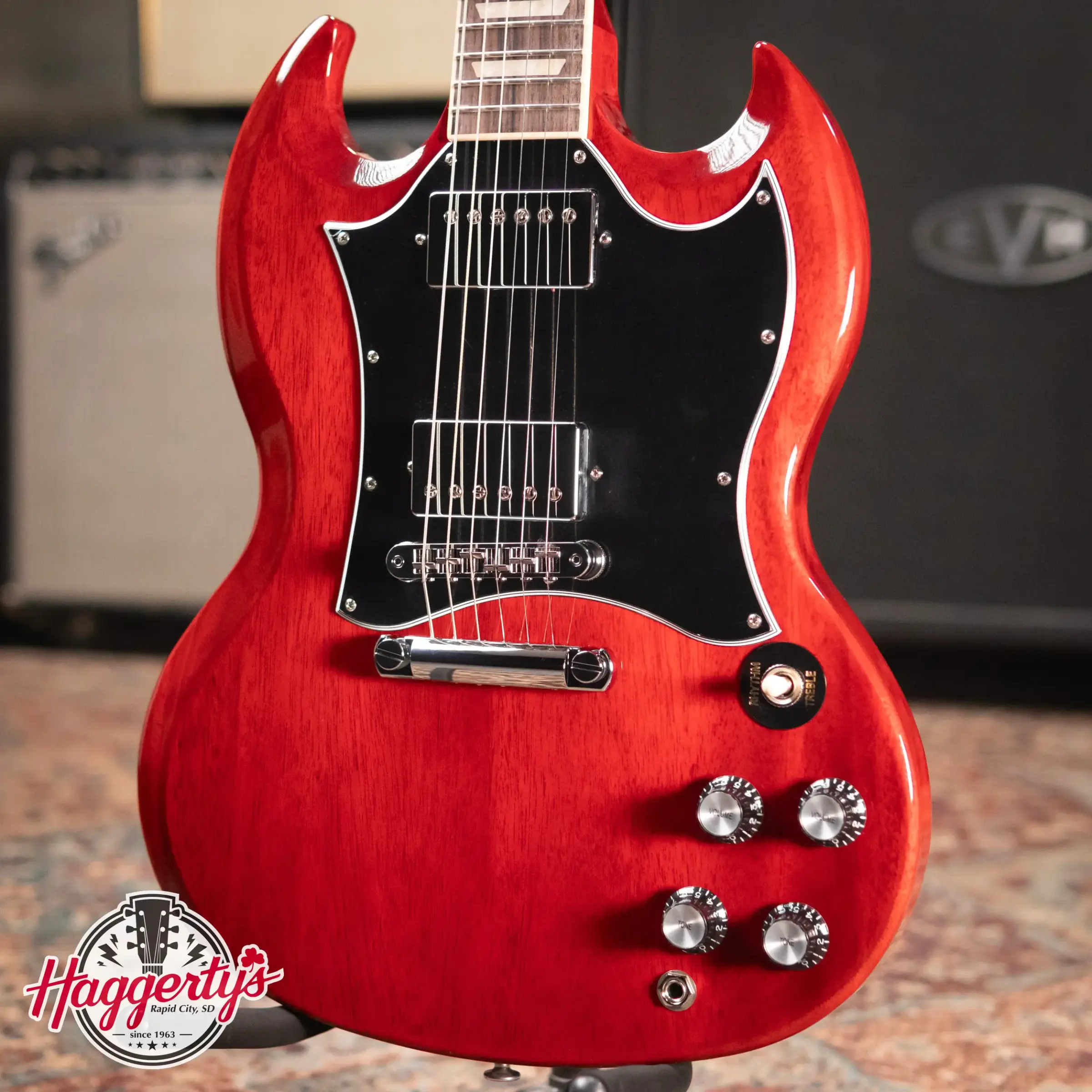 Gibson SG Standard Electric Guitar - Heritage Cherry with Gig Bag