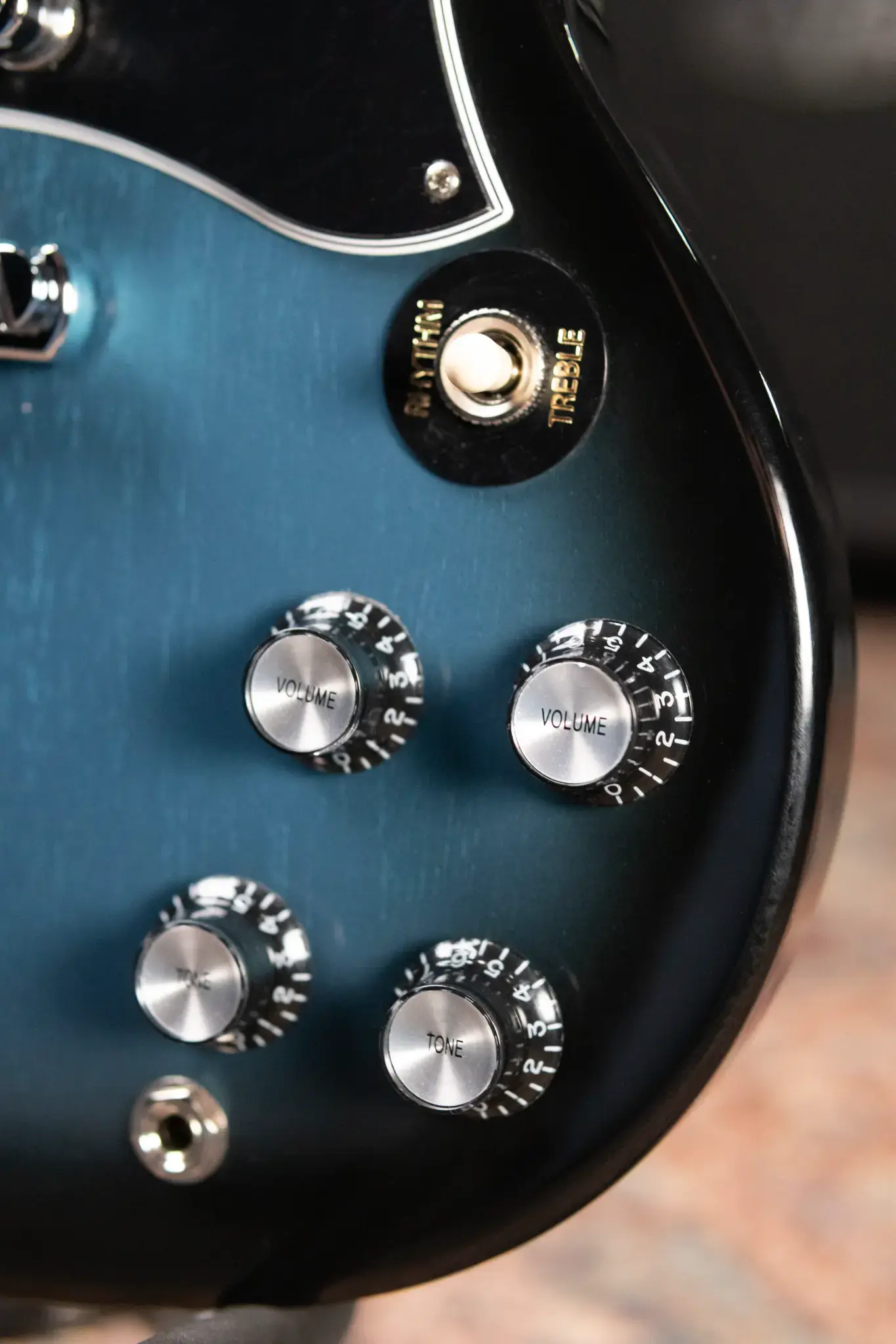 Gibson SG Standard Electric Guitar - Pelham Blue Burst with