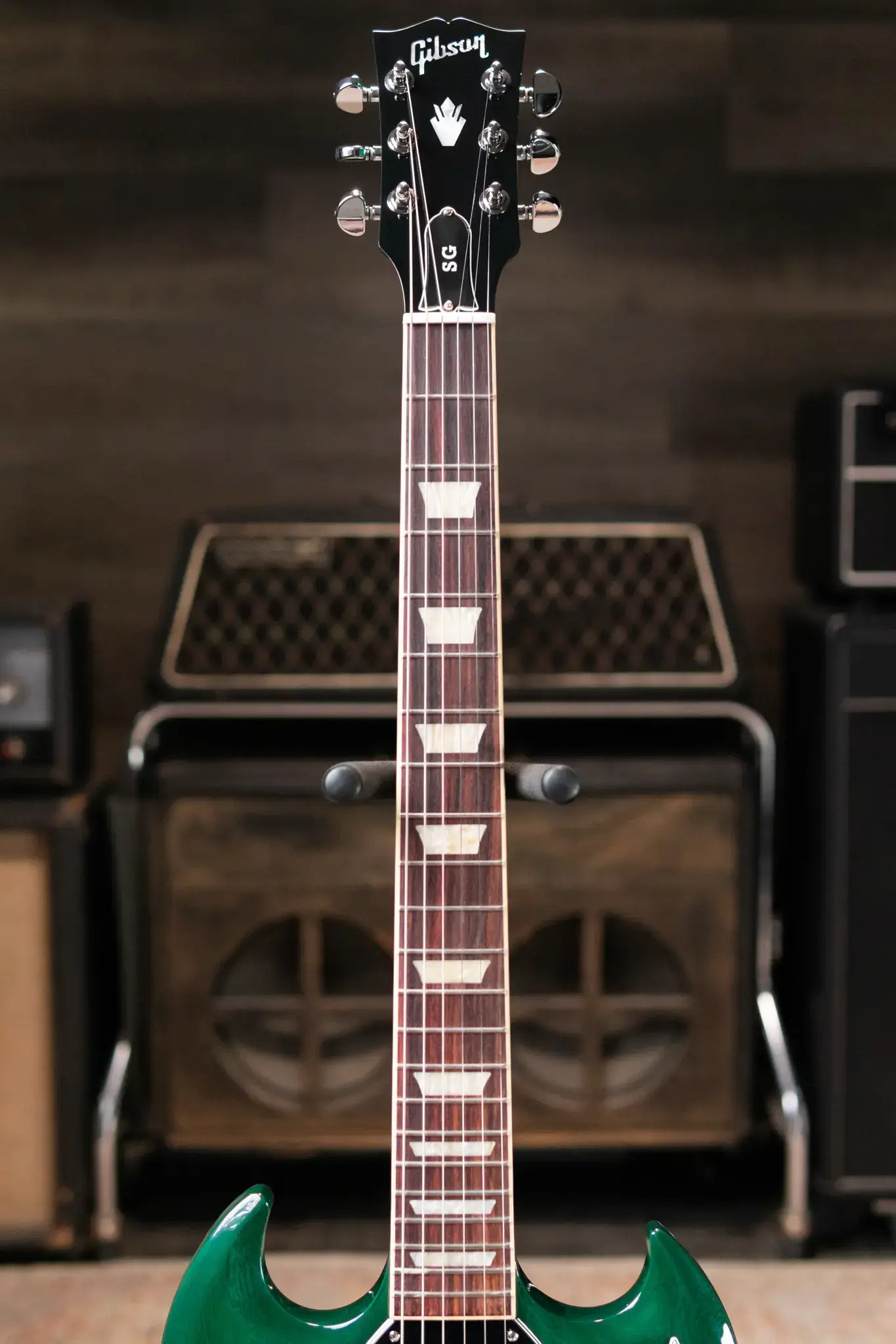 Gibson SG Standard Electric Guitar - Translucent Teal with