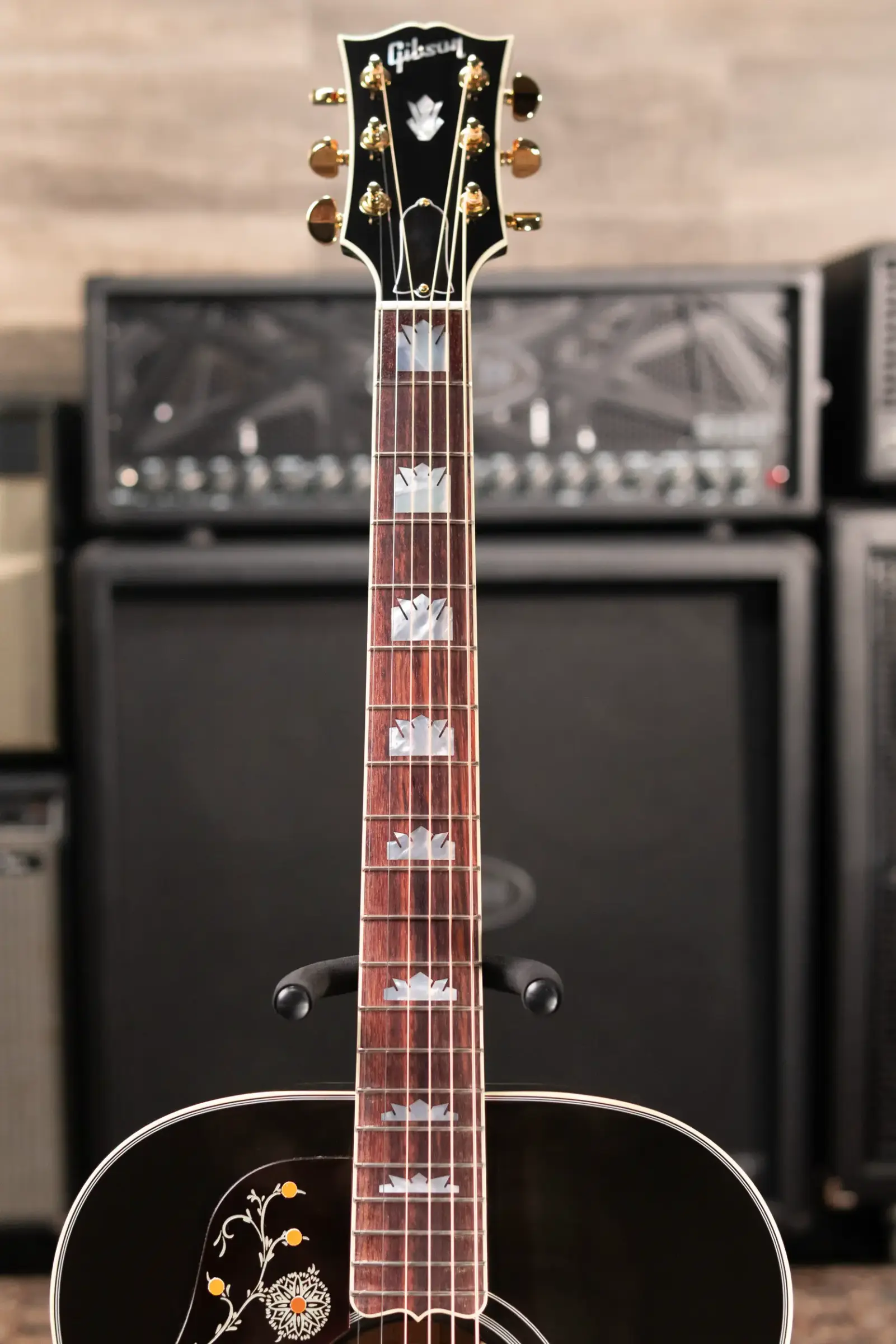 Gibson SJ-200 Standard Maple Left-Handed Acoustic/Electric Guitar