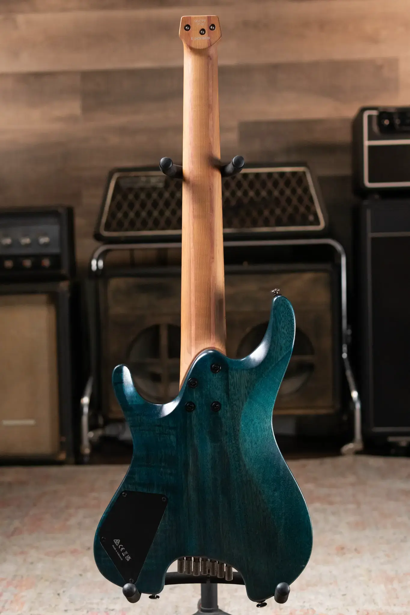 Ibanez Q547 7-String Electric - Cosmic Blue Low Gloss with