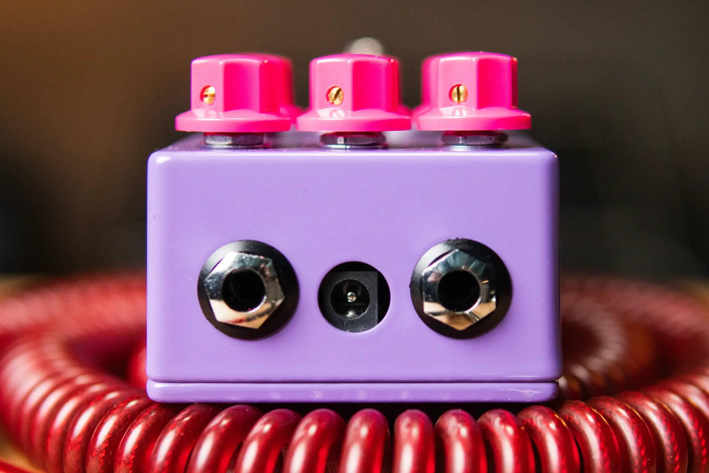 ギター JHS Pedals The Violet Lari Basilio JHS Violet Lari Basilio Signature Distortion/Overdrive Pedal