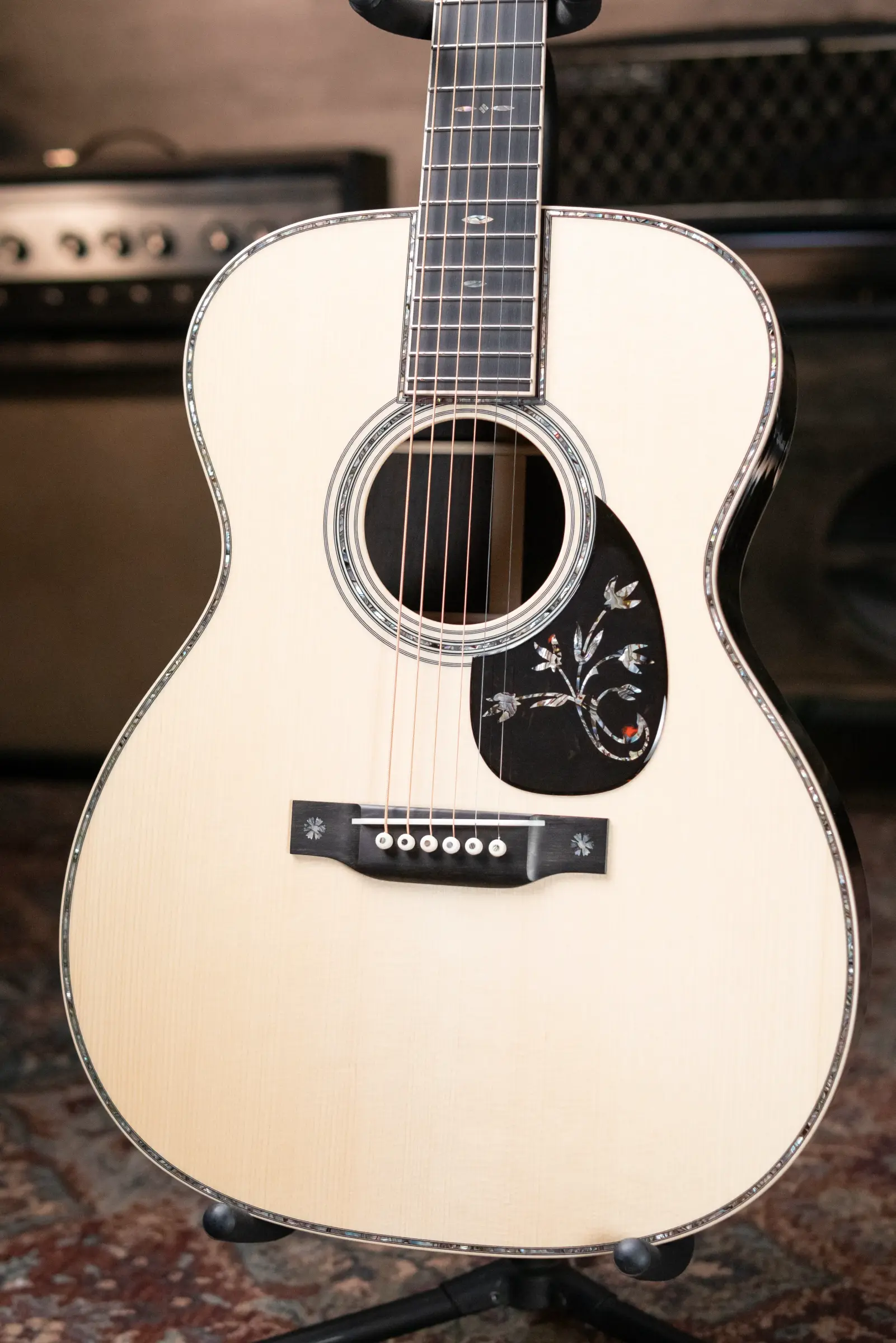 ギター Martin Custom OM Martin Custom Shop 18 Style OM Cutaway – Music Villa MT