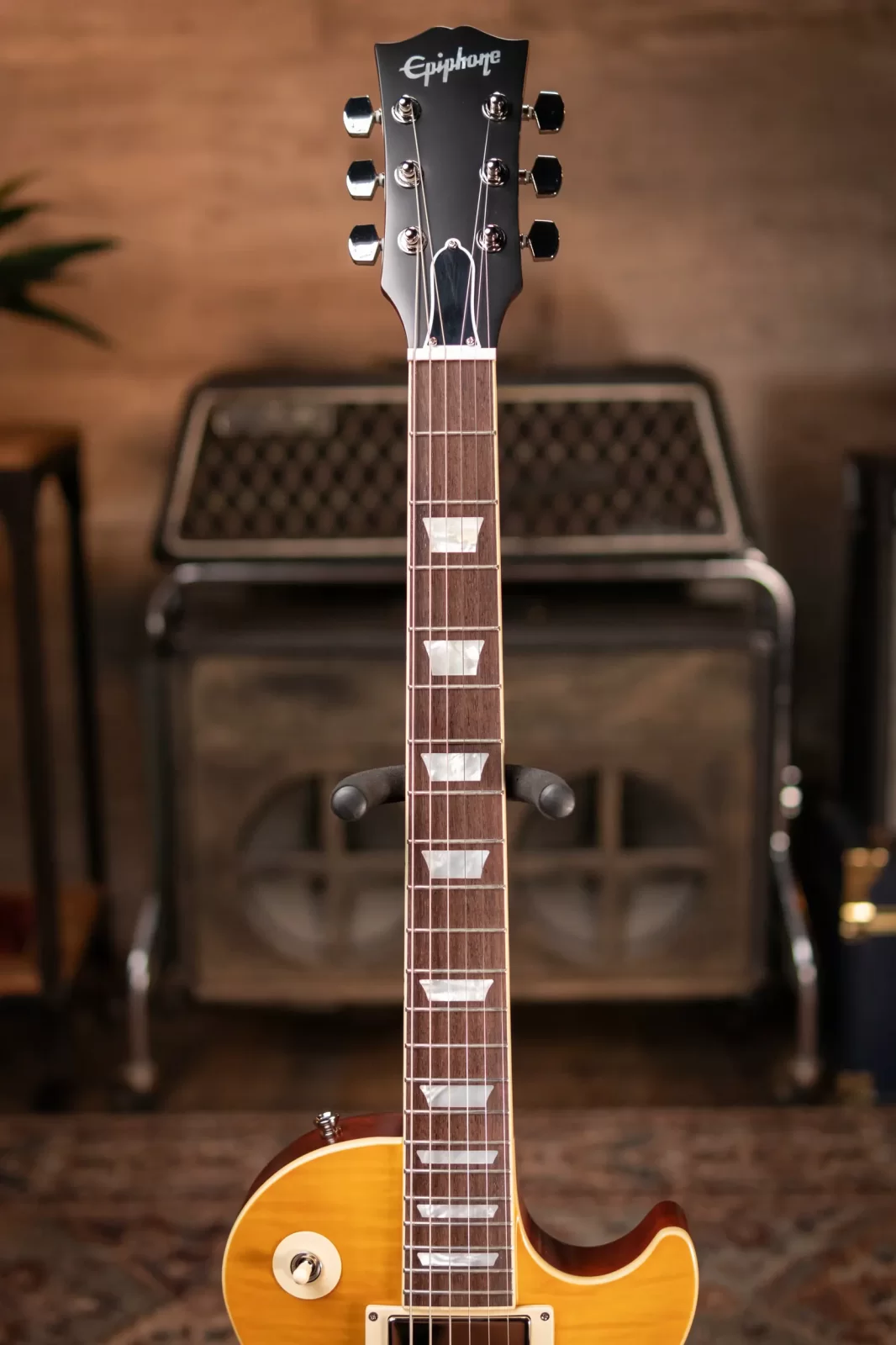 Epiphone Kirk Hammett Greeny 1959 Les Paul Standard with Hardshell