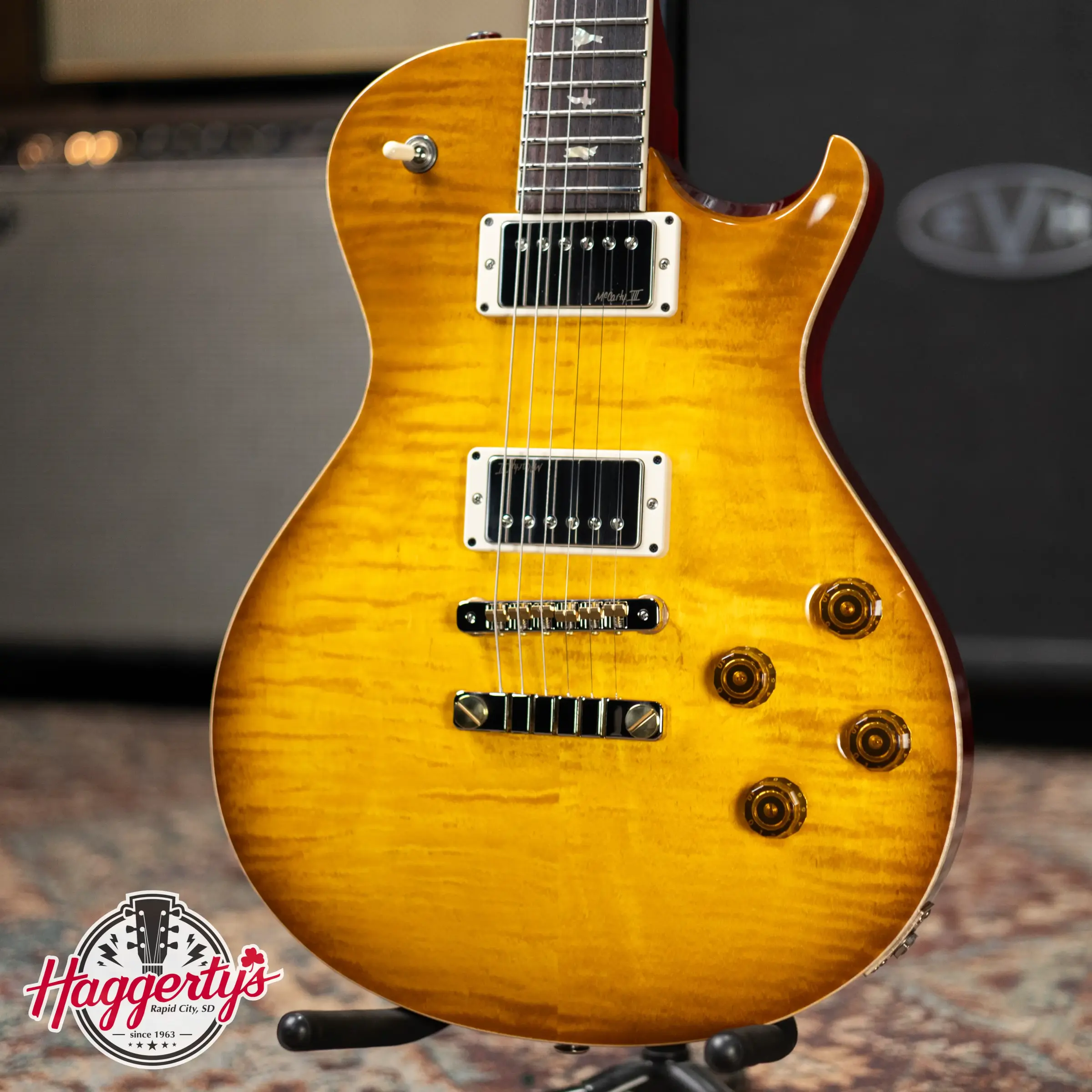 PRS 40th Anniversary McCarty SC56 Limited Edition Electric Guitar - McCarty Sunburst with Hardshell Case