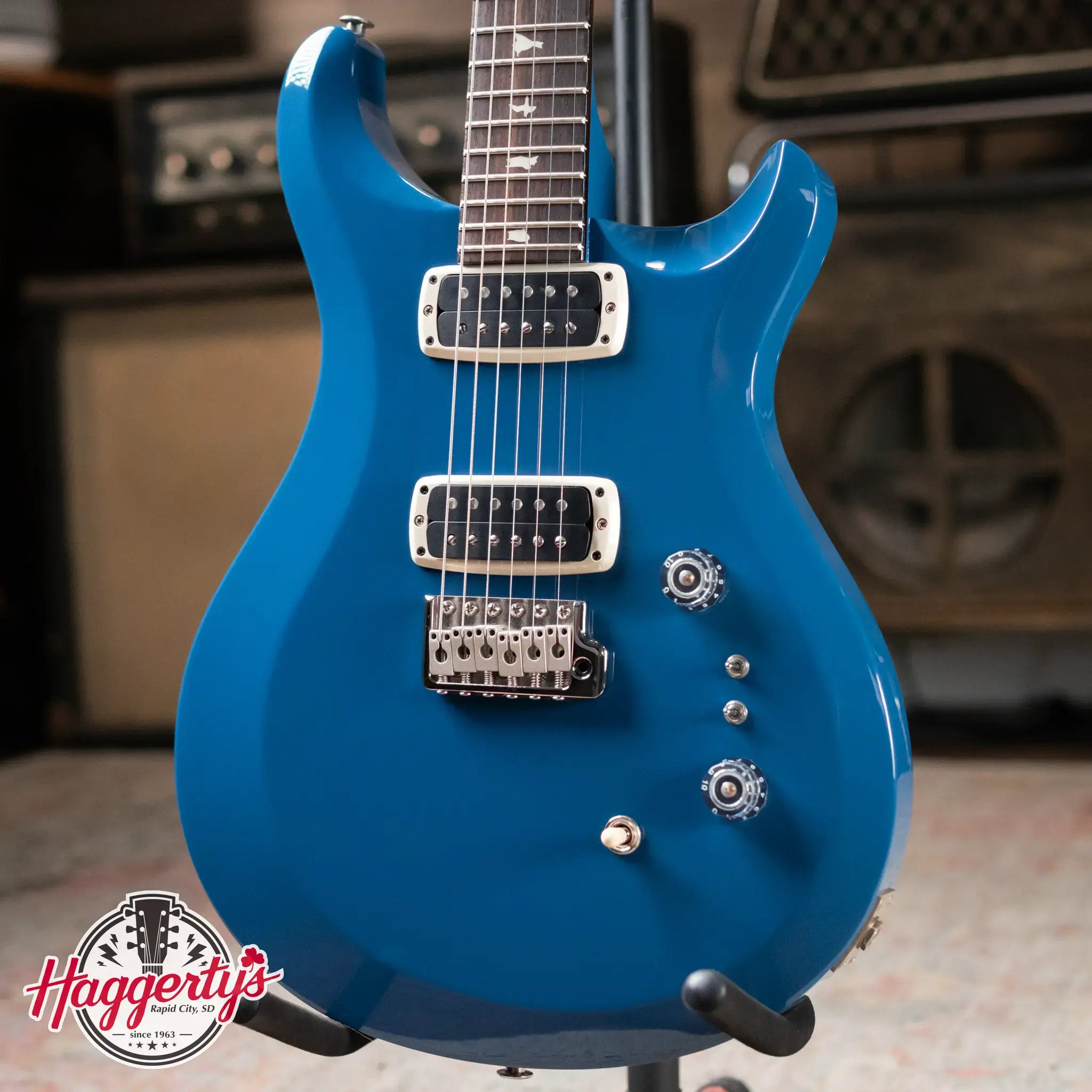 PRS S2 Custom 24-08 Custom Color Electric Guitar - Opaque Midnight with Gig Bag