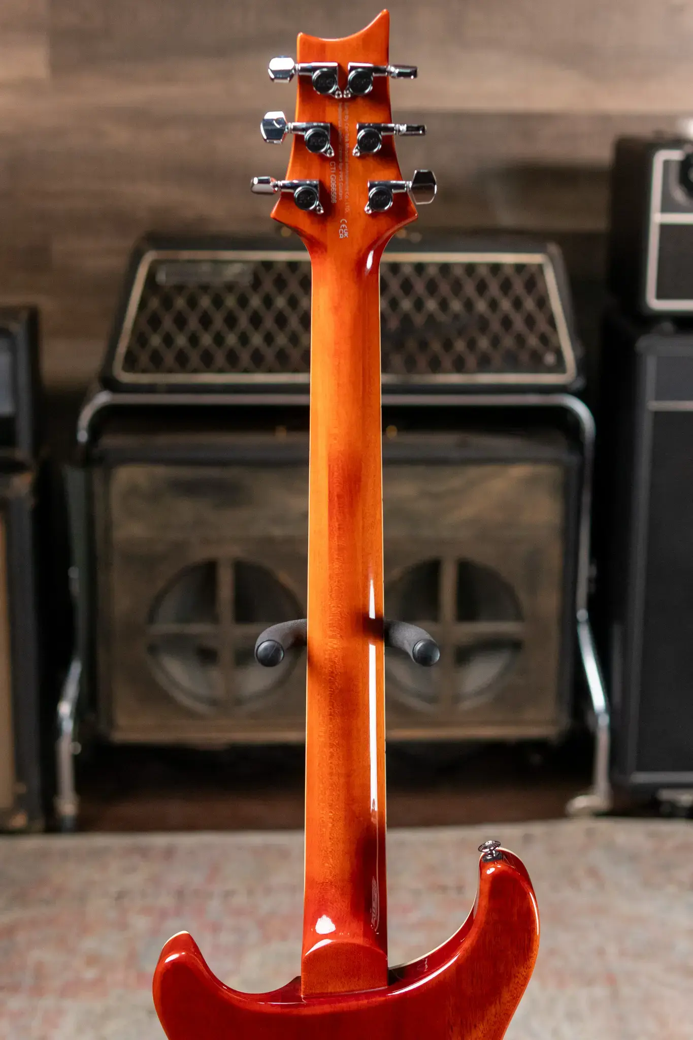 PRS SE Custom 24 Semi-Hollow Piezo - Vintage Sunburst with Gig Bag