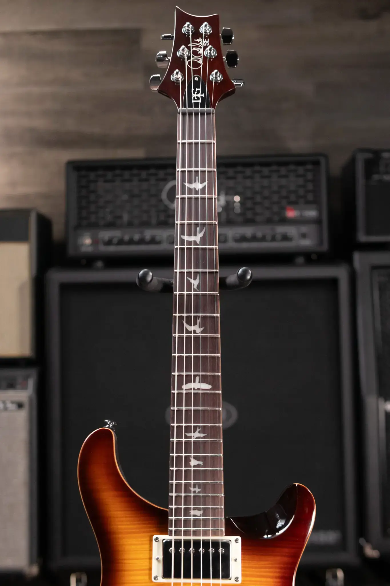 PRS SE DGT David Grissom Electric Guitar - McCarty Tobacco