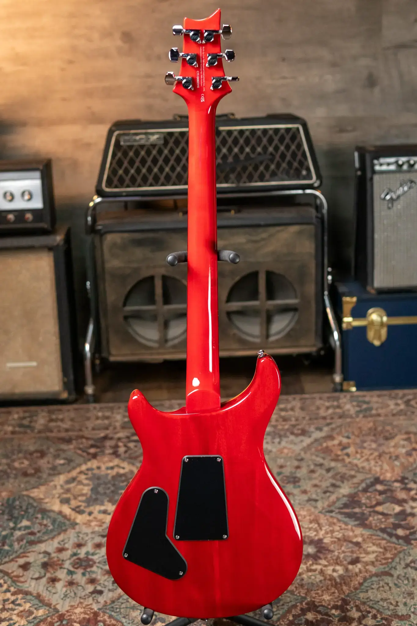v*s様 PRS SE Custom24 Floyd charcoal burs PRS SE Floyd Custom 24 - Charcoal Cherry Burst with Gig Bag