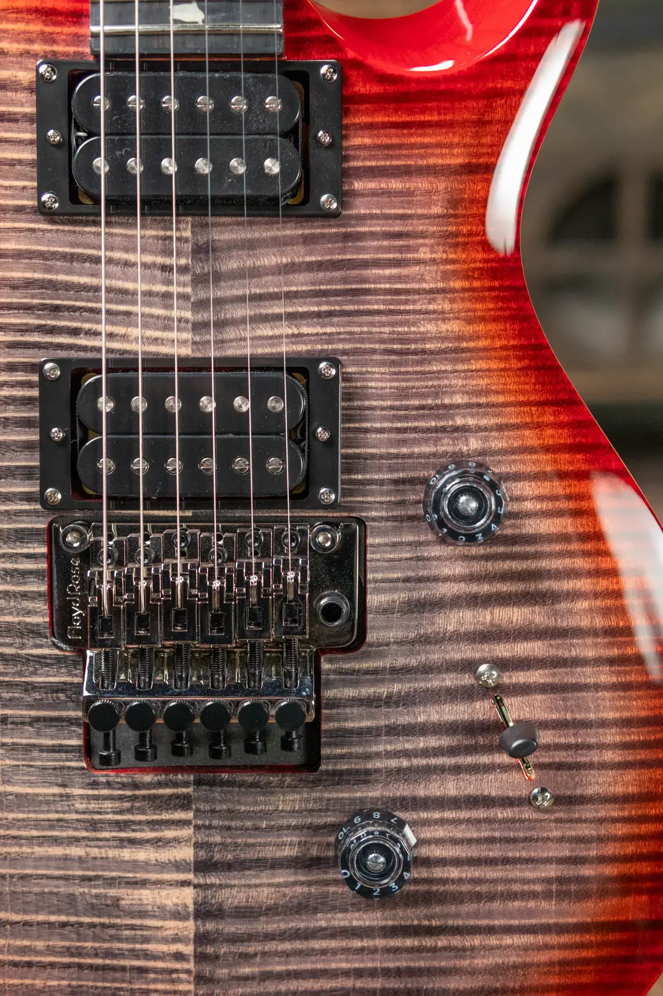 v*s様 PRS SE Custom24 Floyd charcoal burs PRS SE Custom 24 Floyd Electric Guitar - Charcoal Burst