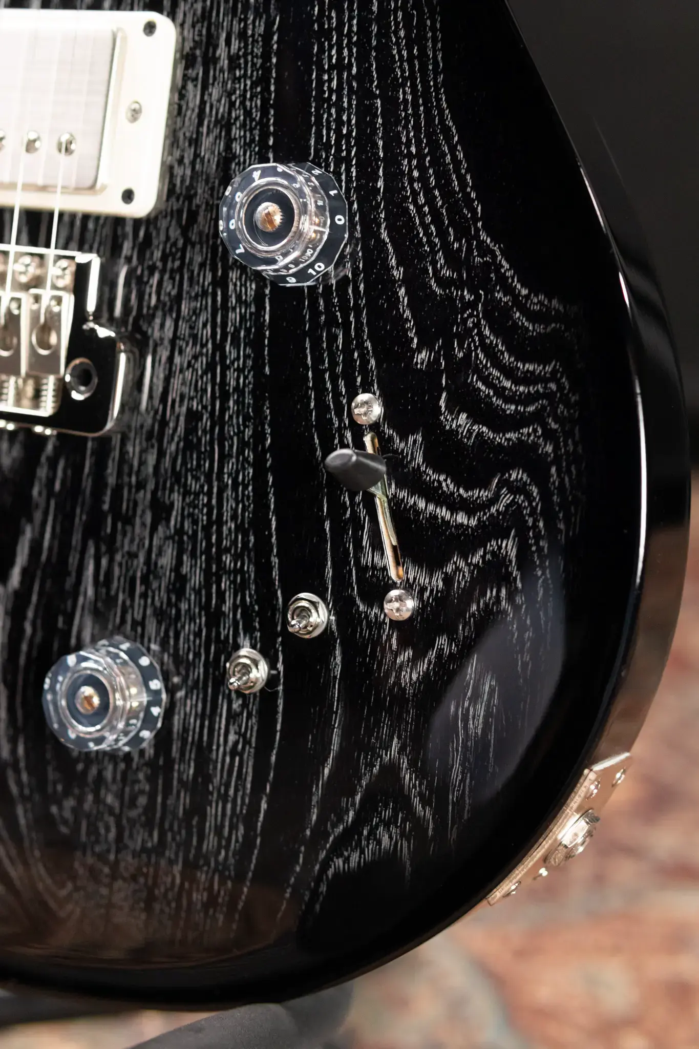 PRS Swamp Ash Special Guitar, Rosewood Fretboard - Black Doghair