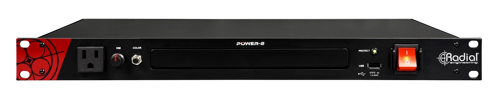 Radial Engineering Power-2 19 Rack Mount Power Conditioner/Surge Surpressor, LED Lighting