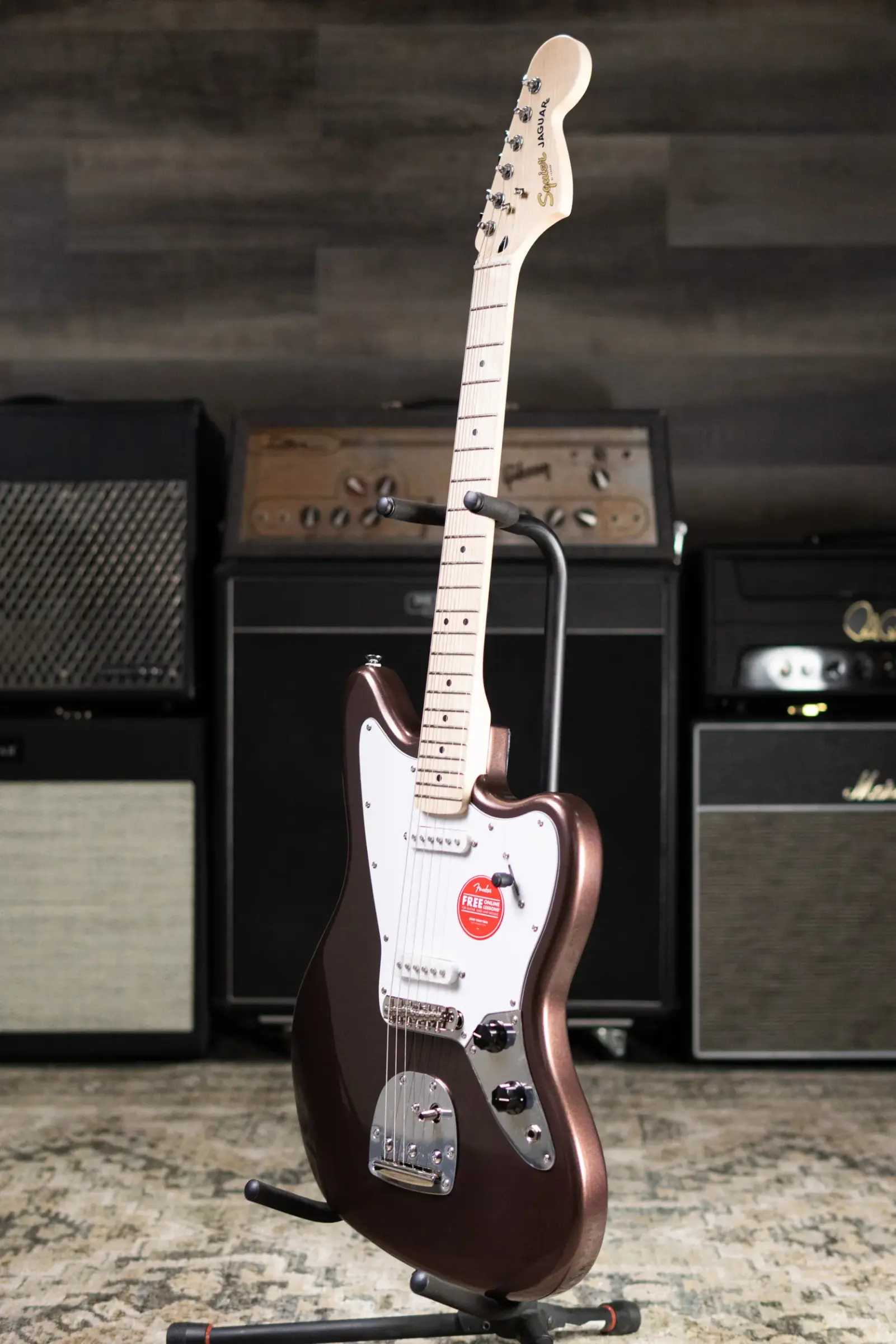 Squier Affinity Series Jaguar Electric Guitar - Mystic Metallic