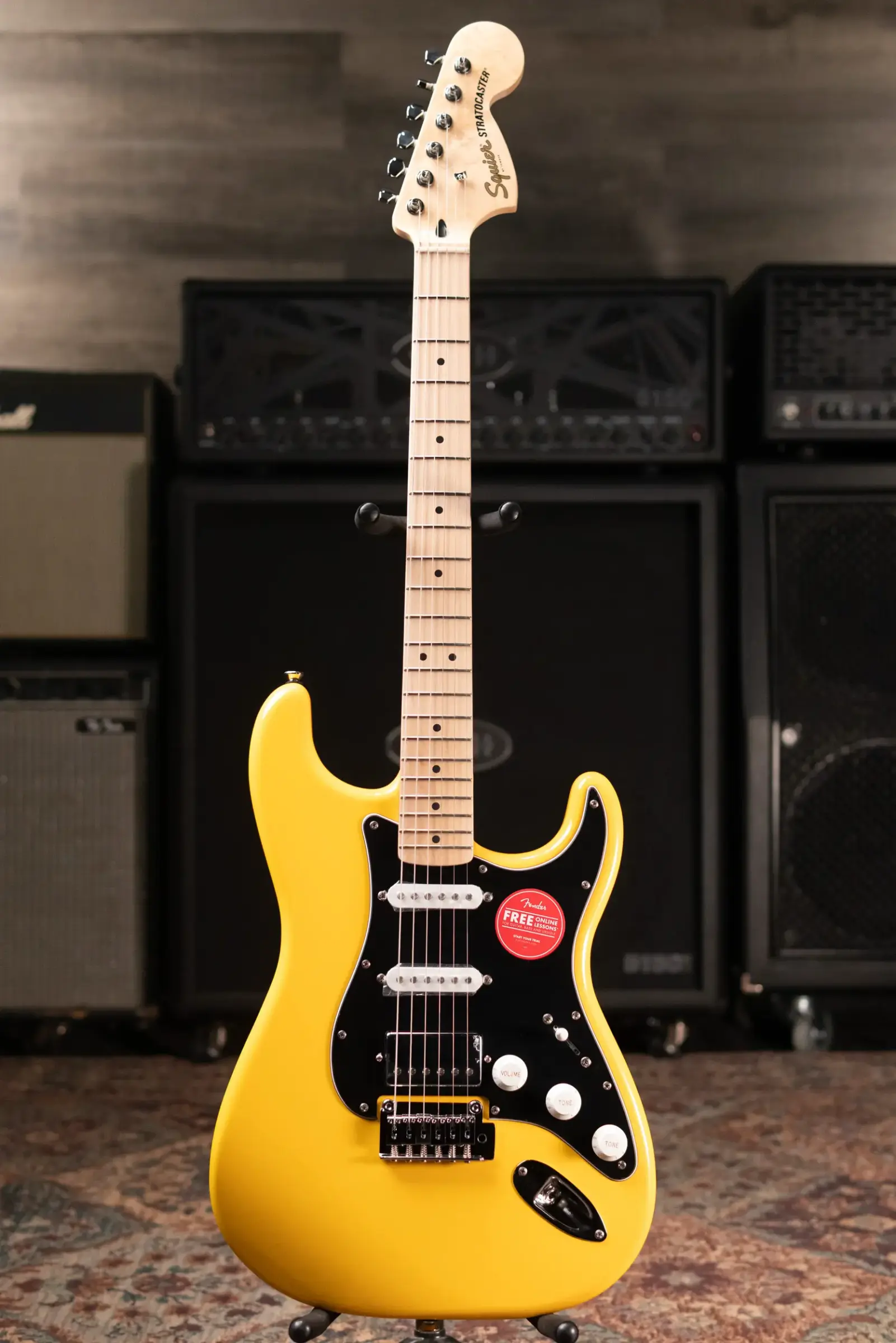 Squier Affinity Stratocaster エレキギター イエロー Squier Limited Edition Affinity Stratocaster HSS Graffiti