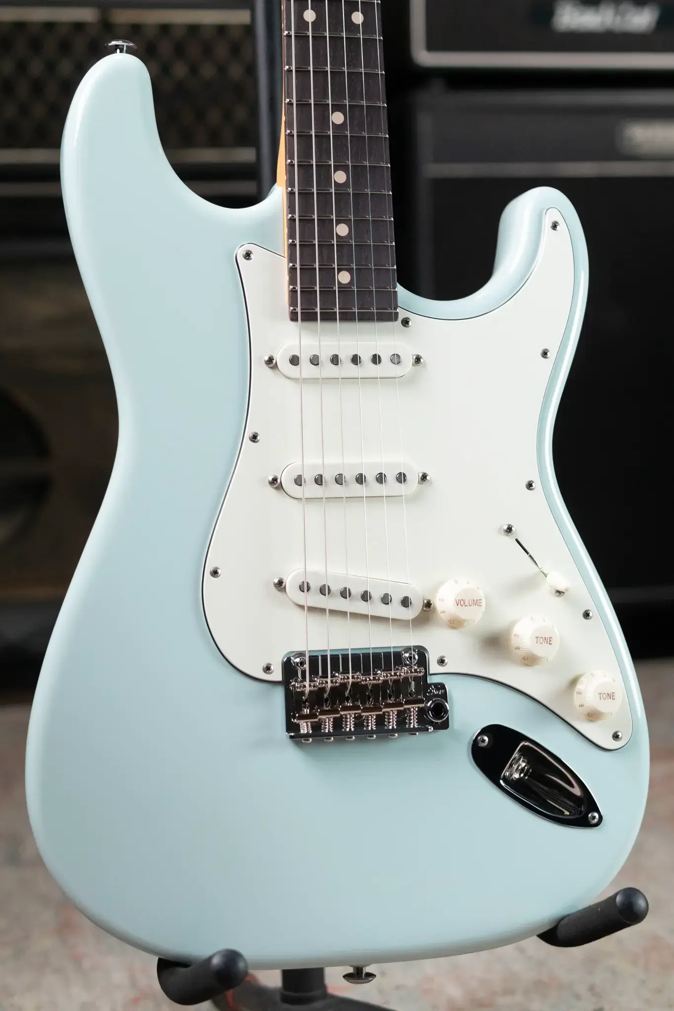 ギター Suhr Classic S Suhr Classic S Electric Guitar - Sonic Blue with Gig Bag - 86438