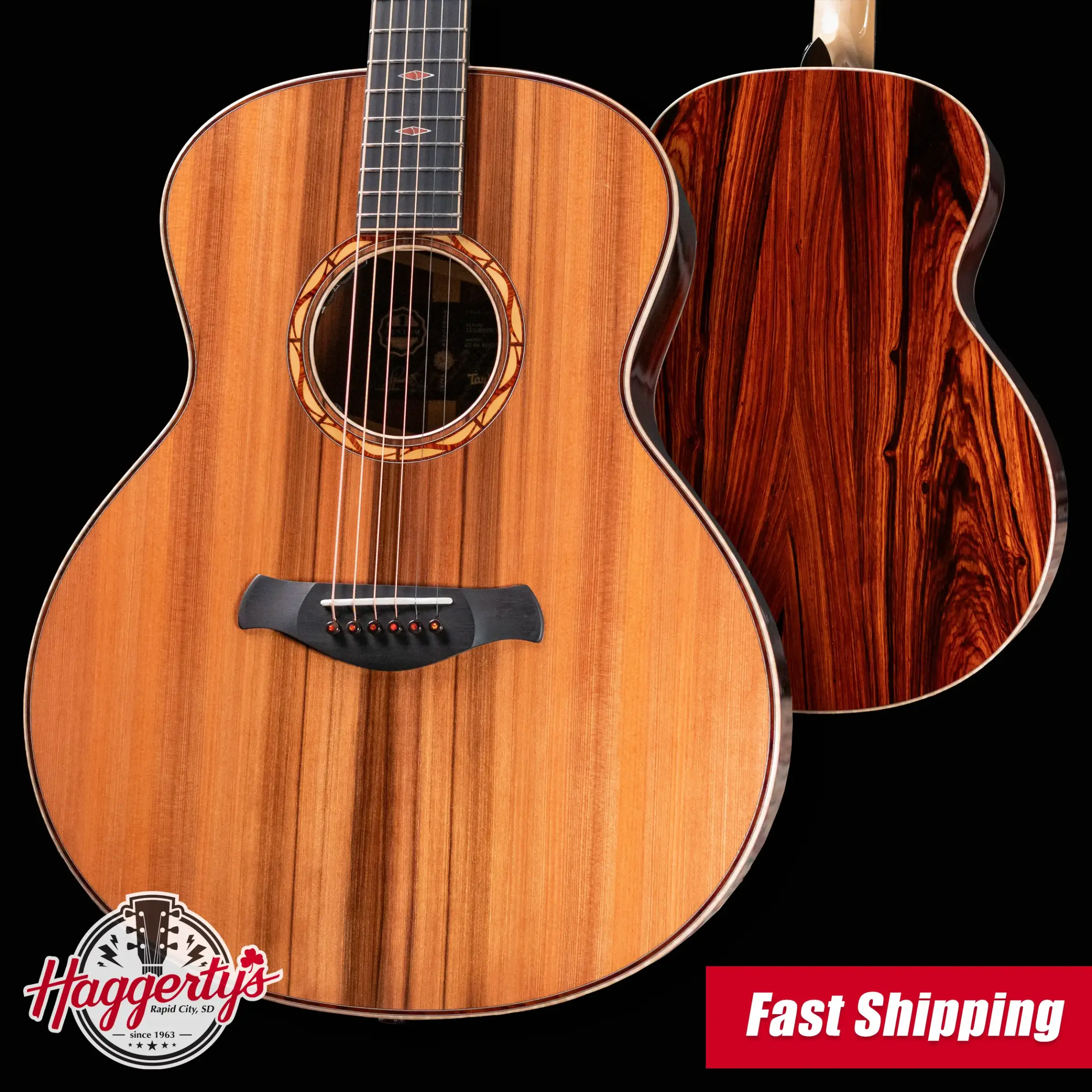 Taylor Custom Shop C14e B6034 2026 Catch Custom #34 Gold Label Super Auditorium Acoustic/Electric Guitar with Hardshell Case