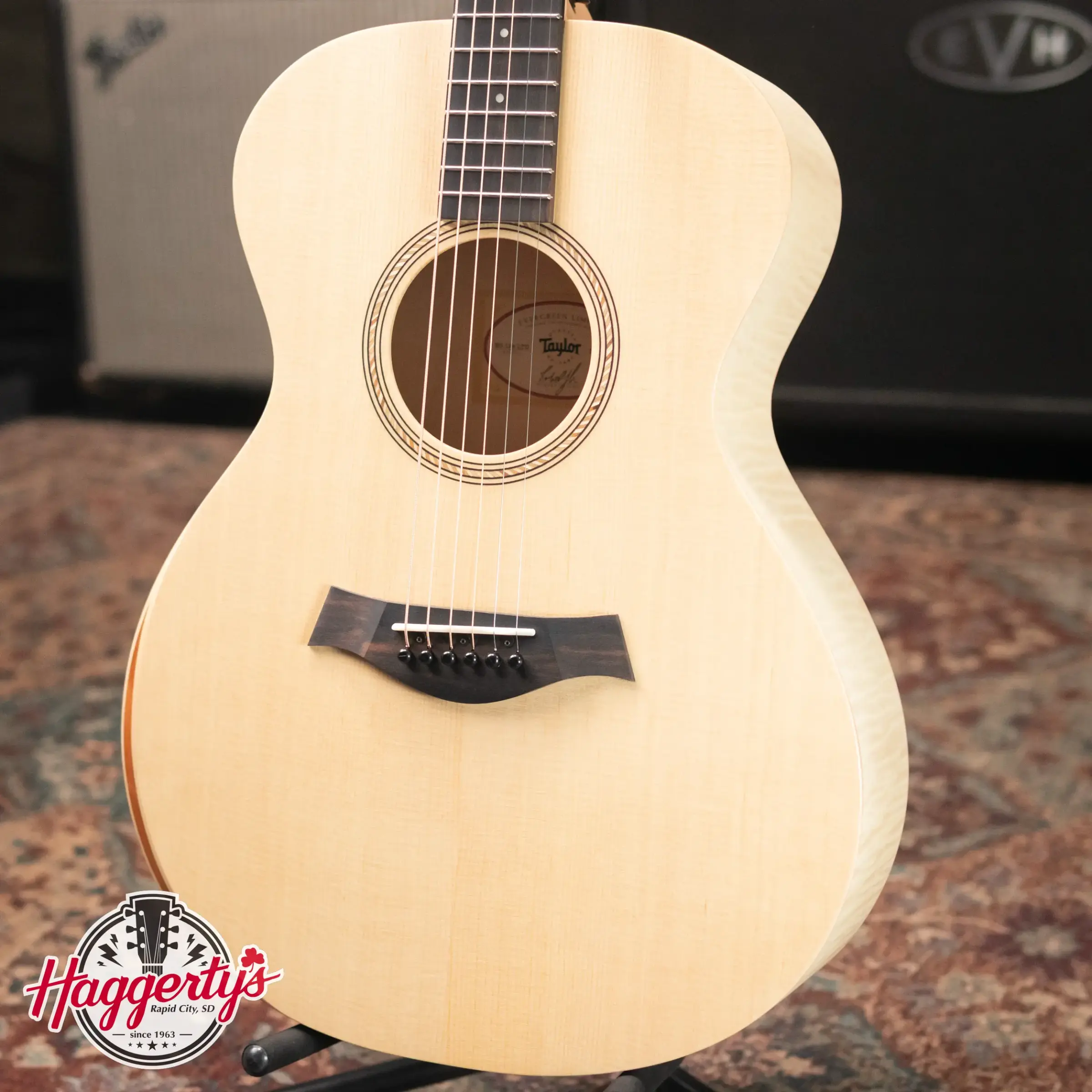 Taylor EG-12e LTD Academy Lutz Spruce/ Maple Grand Concert Acoustic/Electric Guitar with Gig Bag - Factory Demo