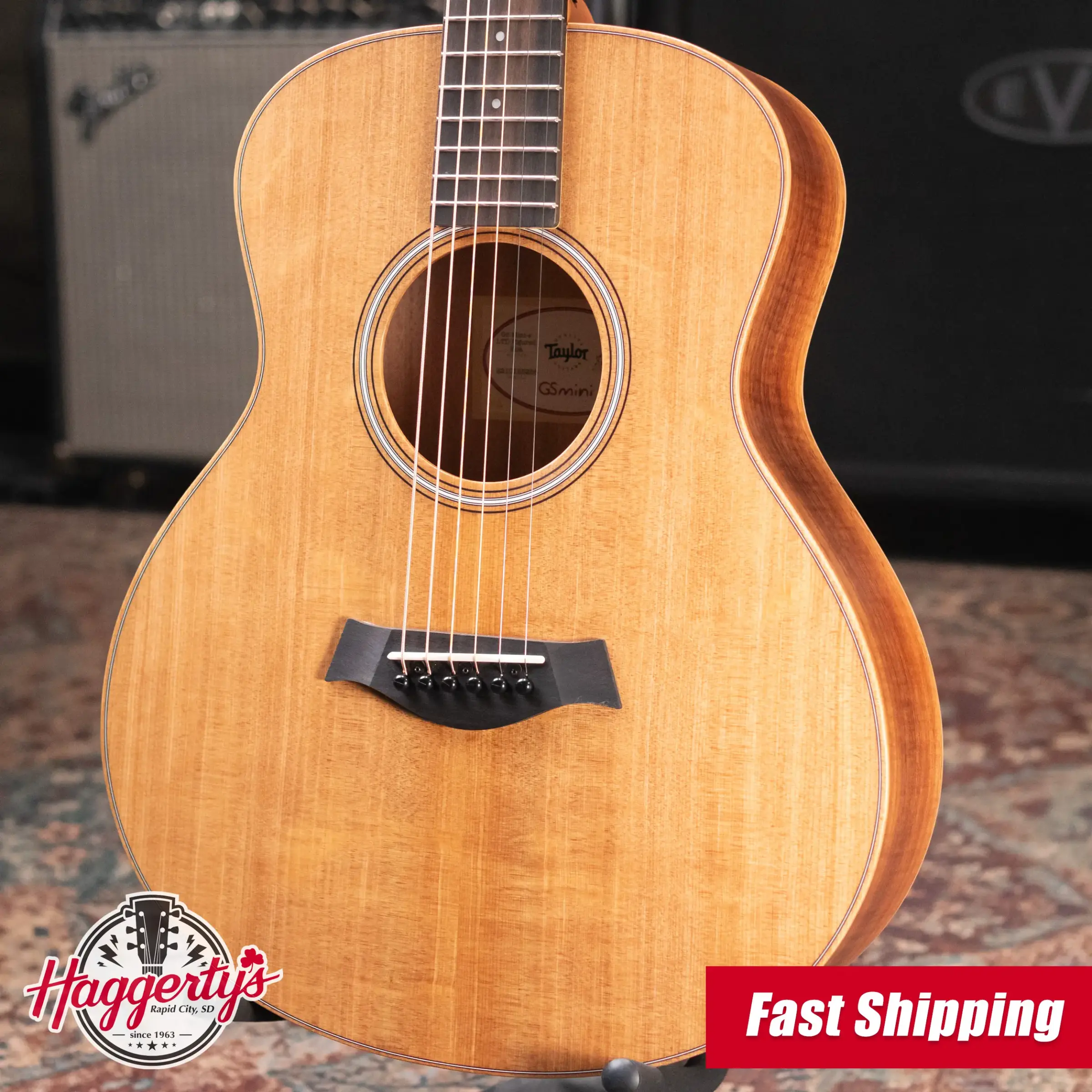 Taylor GS Mini-e LTD Acoustic/Electric Guitar - Figured Koa with