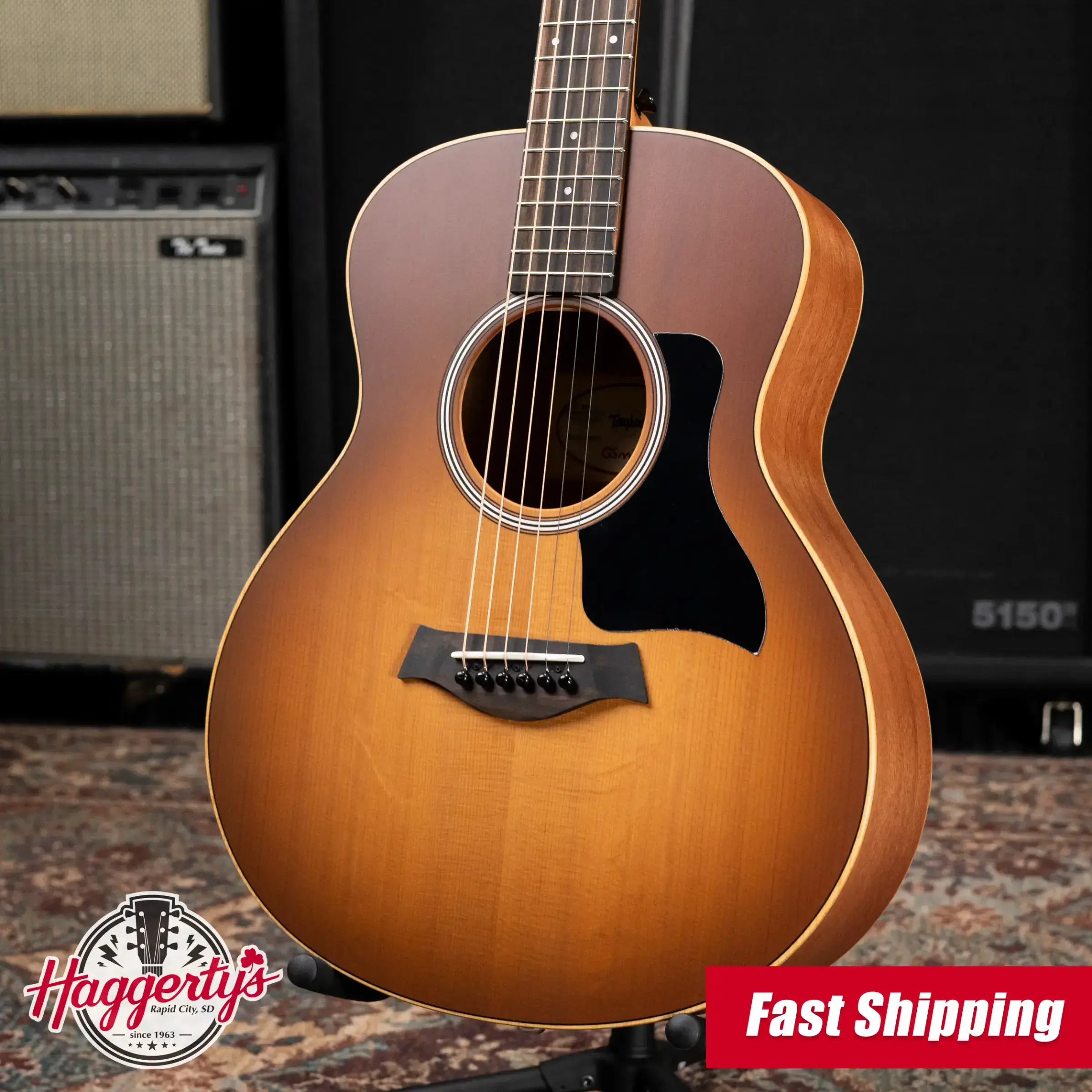 Taylor GS Mini-e Special Edition Acoustic/Electric Guitar - Honeyburst with GS Mini Bag