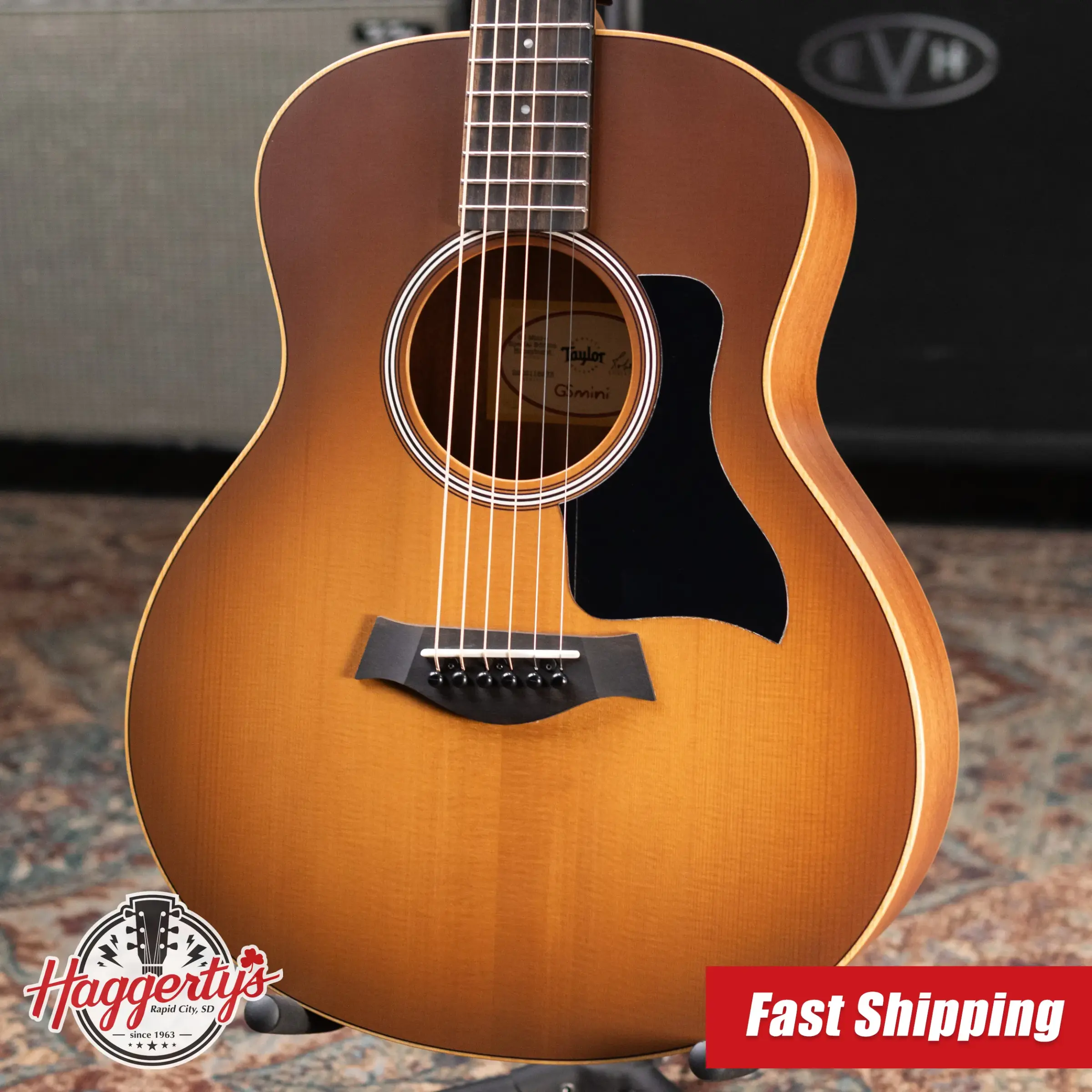 Taylor GS Mini-e Special Edition Acoustic/Electric Guitar - Honeyburst with GS Mini Bag