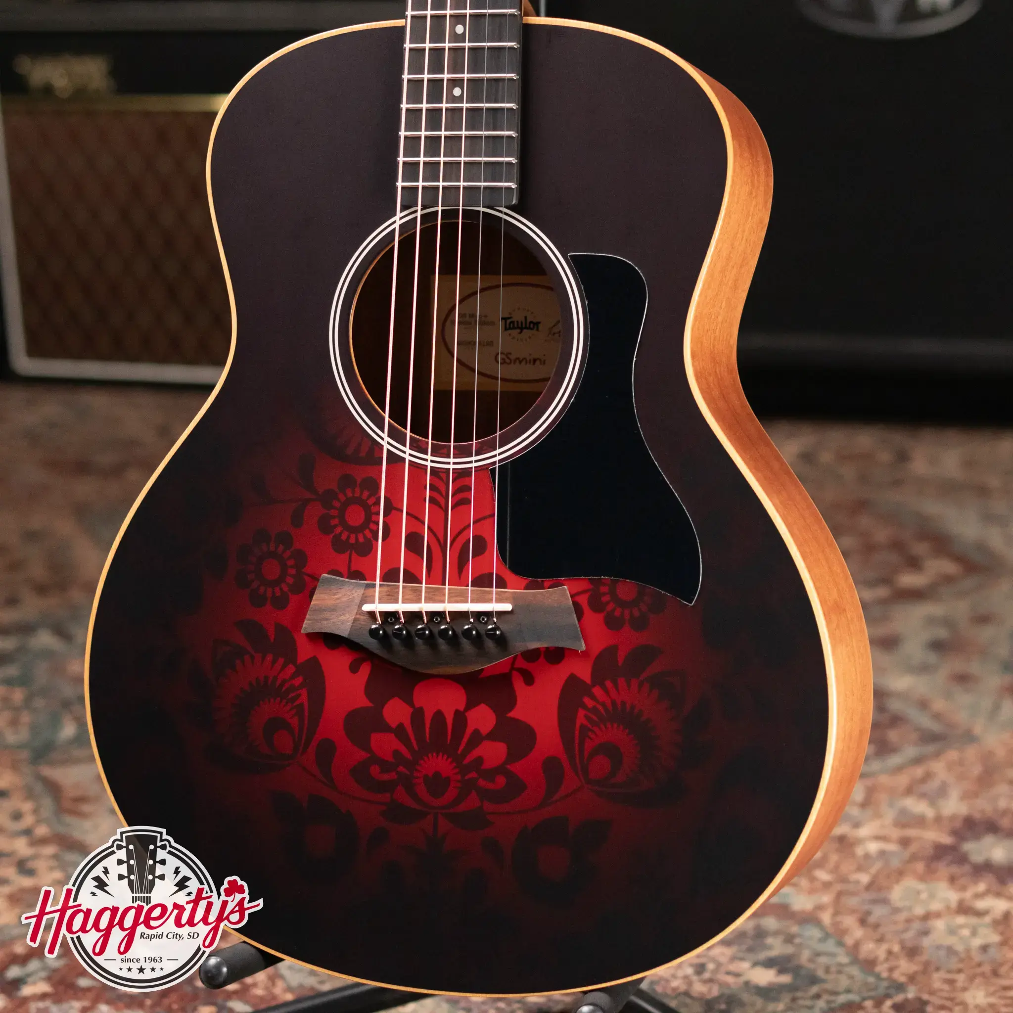 Taylor GS Mini-e Special Edition Acoustic/Electric - Victorian Burst with GS Mini Bag