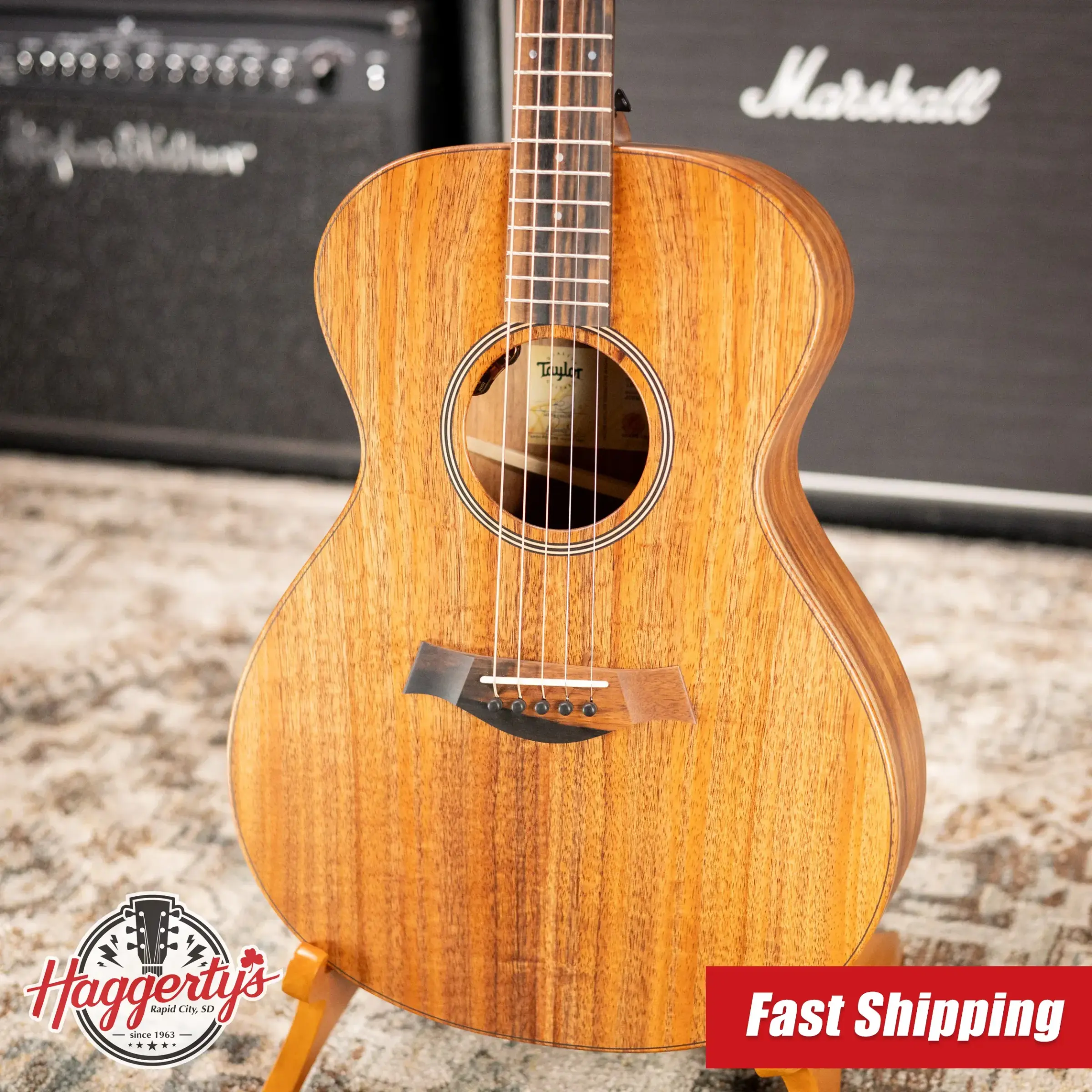 Taylor JCSM-5 Jacob Collier Signature 5-String Acoustic/Electric Guitar with Hardshell Case