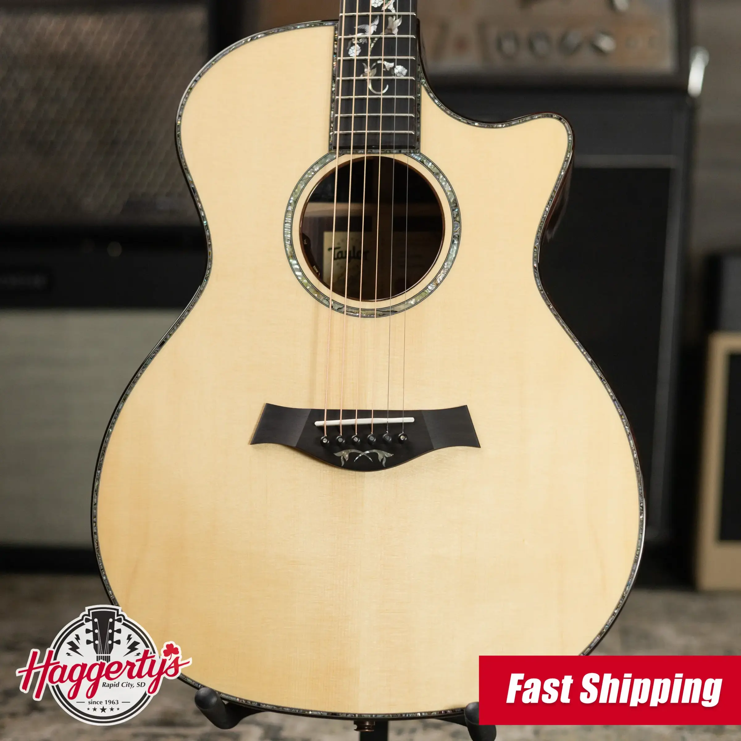 Taylor Legacy 914ce Grand Auditorium Acoustic/Electric Guitar with Hardshell Case 