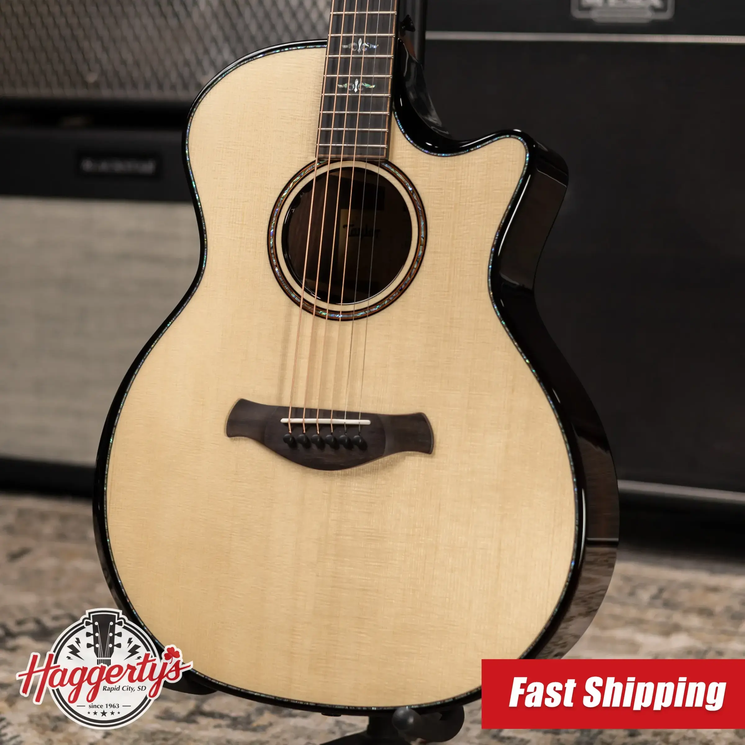 Taylor Next Generation Builder's Edition 914ce Grand Auditorium Acoustic/Electric Guitar with Hardshell Case