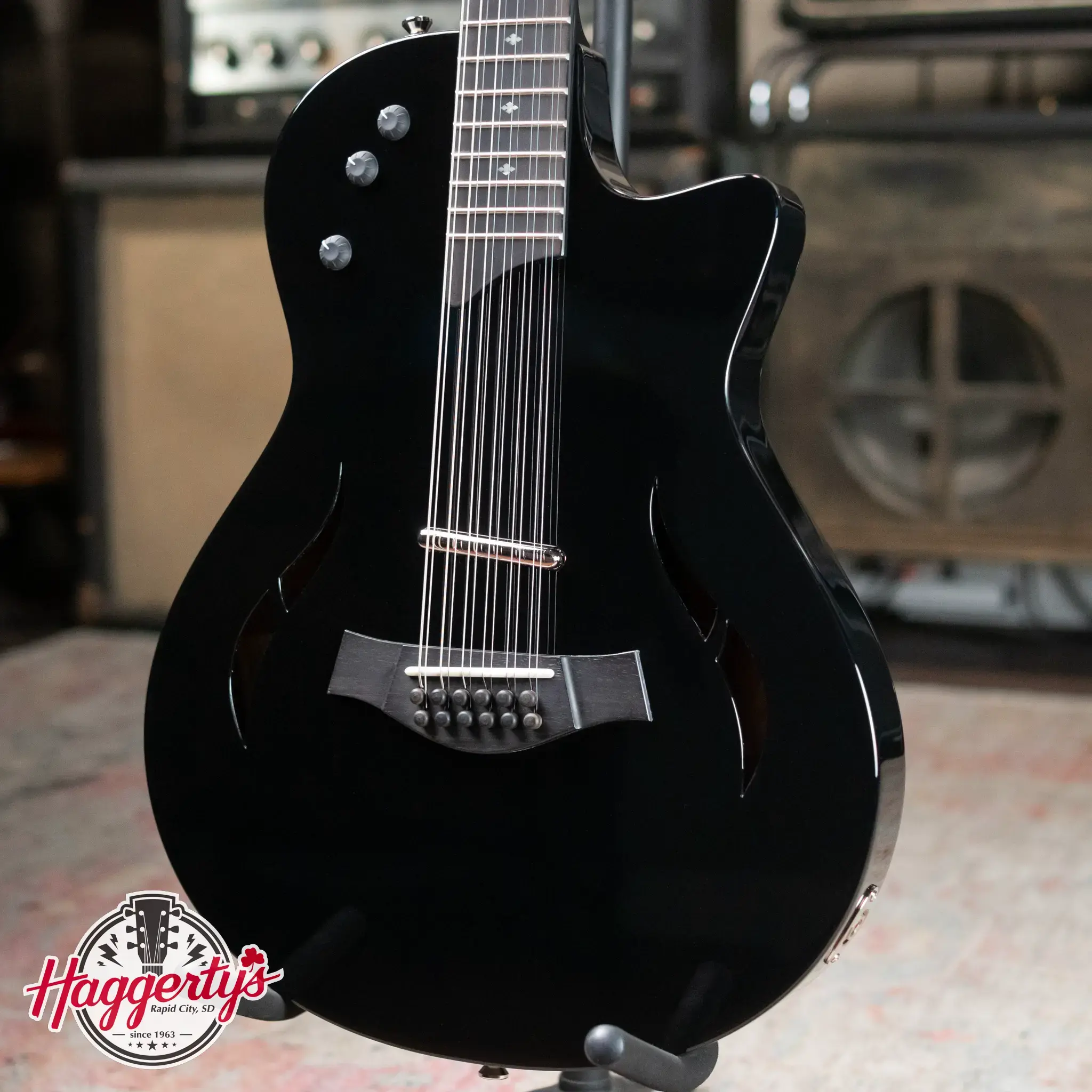 Taylor T5z-12 Classic DLX 12-string Electric - Black with