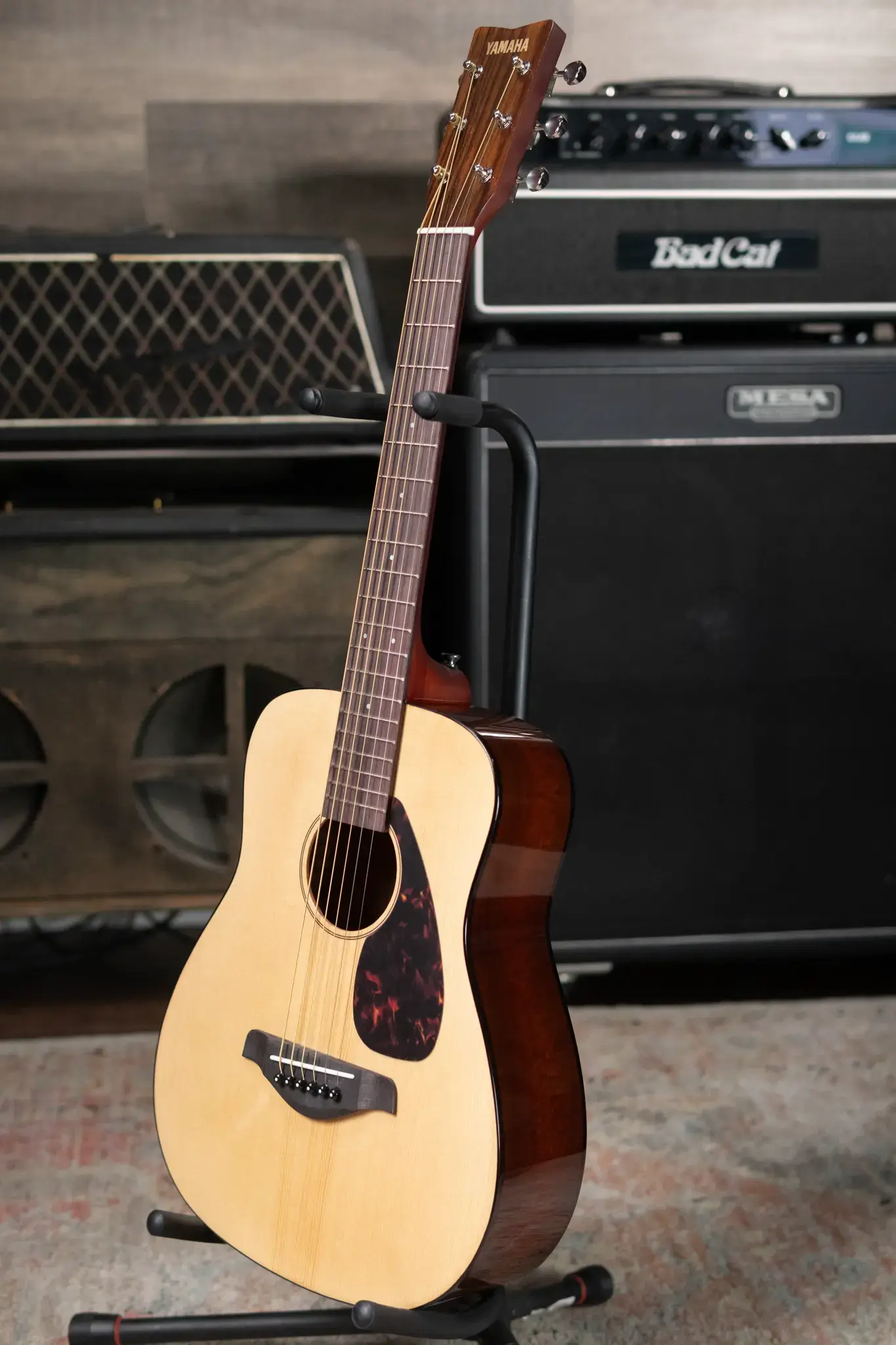 Yamaha JR2S 3/4 Scale Acoustic Guitar - Natural with Gig Bag
