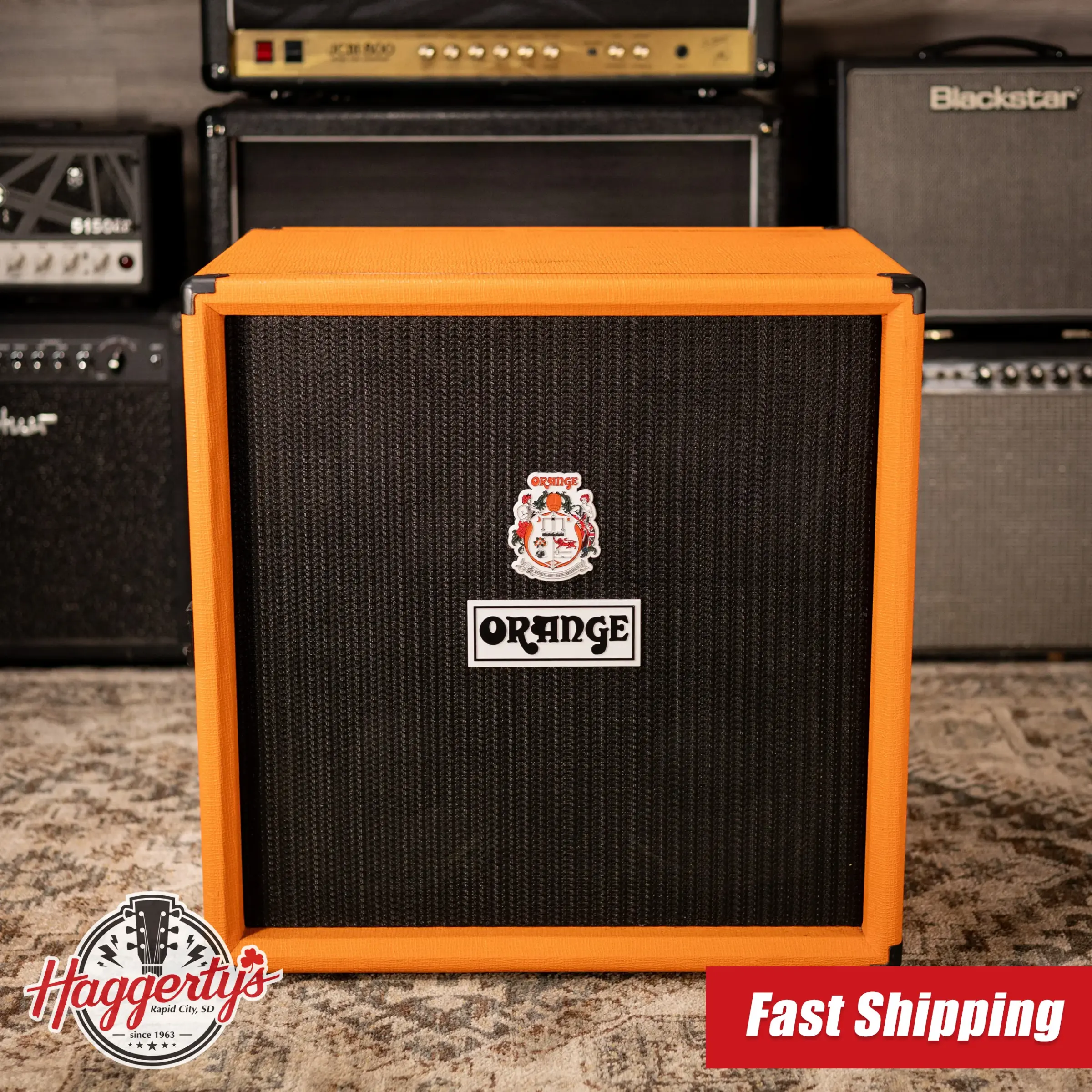 Orange Amplifiers OBC-410-H-C 4x10 Bass Cabinet - Used