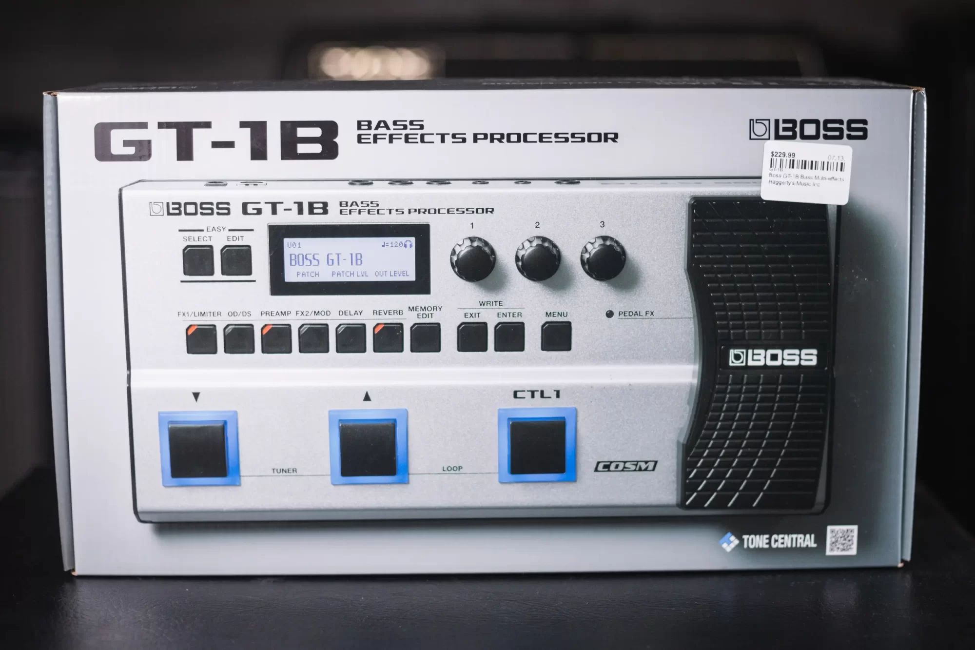 Boss GT-1B Bass Multi-effects Processor - 761294511671