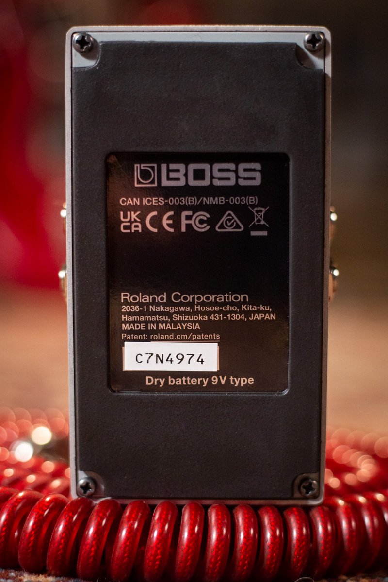 Boss DD-3T Digital Delay Guitar Pedal - 761294515068