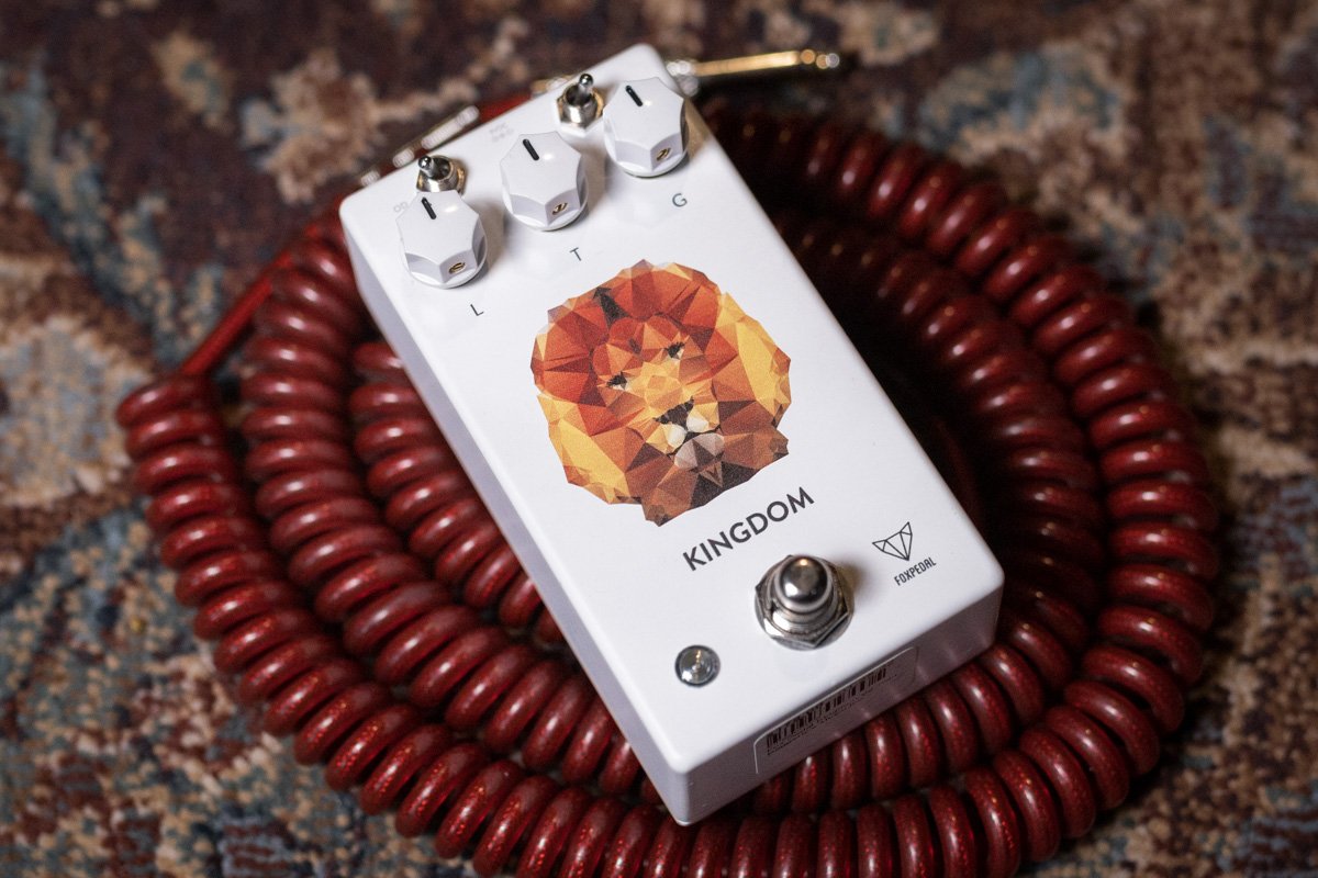 Fox Pedal Kingdom V2 Transparent Overdrive Pedal - Floor