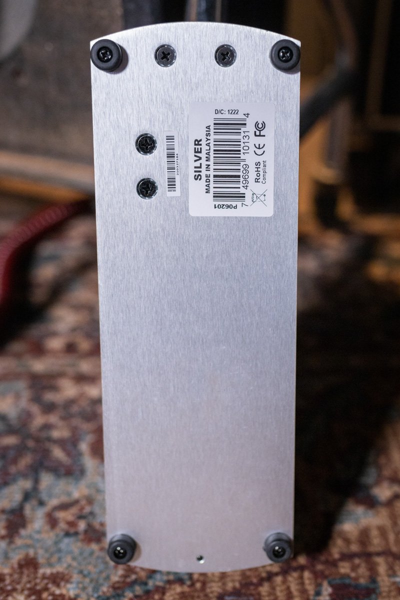 Ernie Ball P06201 VP Jr Volume Tuner Pedal Silver - 749699101314
