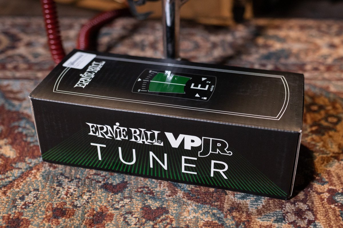 Ernie Ball P06201 VP Jr Volume Tuner Pedal Silver - 749699101314