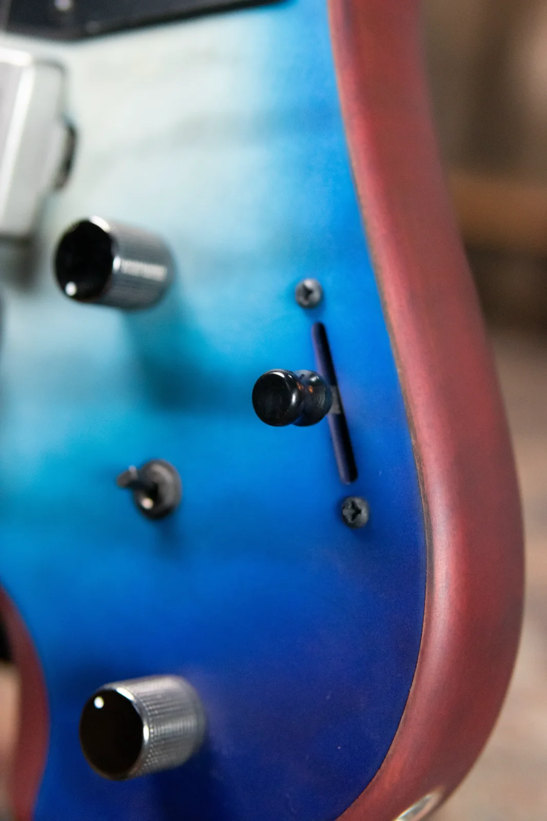 Ibanez QX54QM Electric - Blue Sphere Burst Matte with Gig