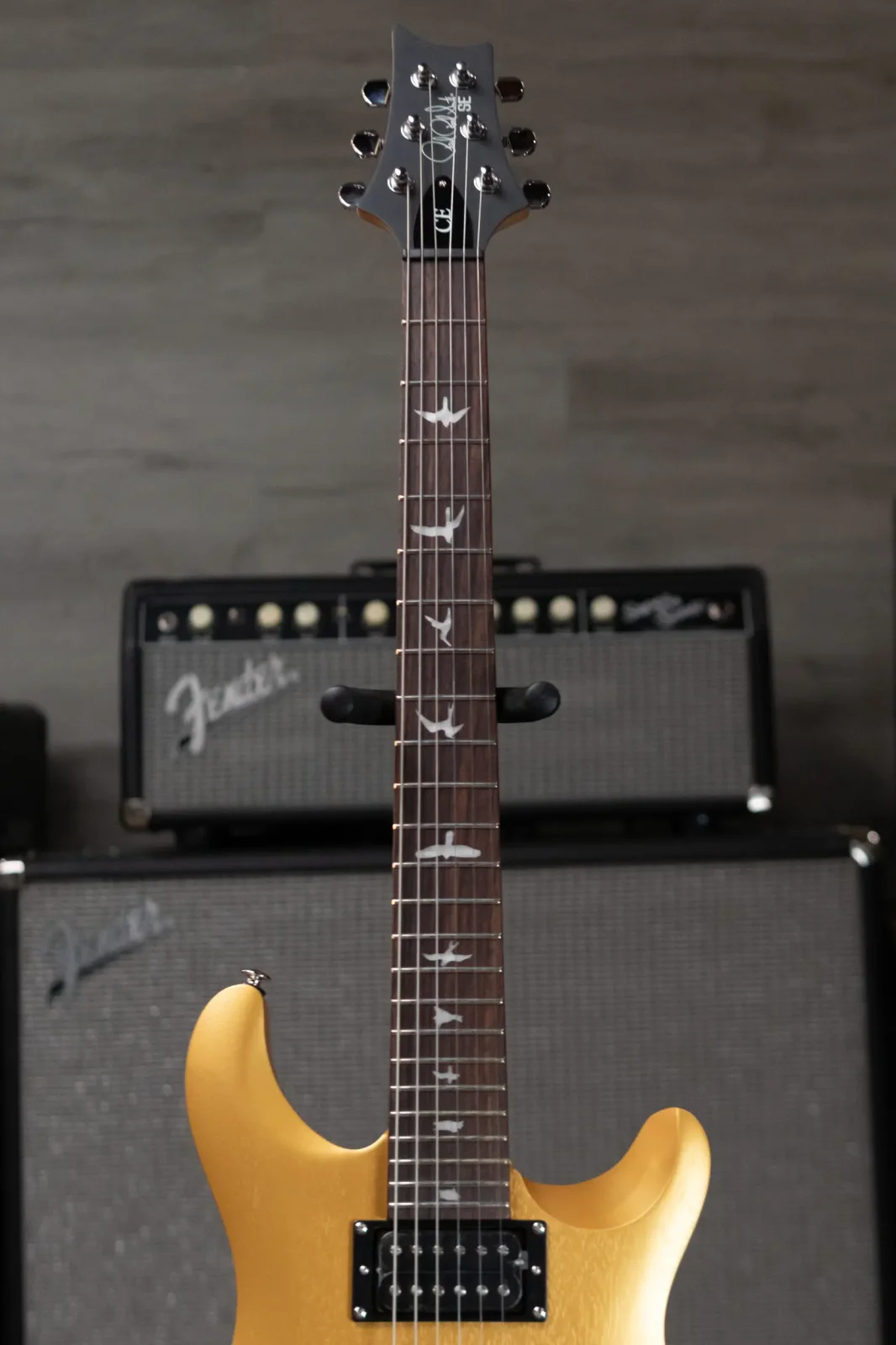 【最終価格】PRS SE CE 24 ゴールド PRS SE CE 24 Standard Satin - Metallic Gold with Gig Bag