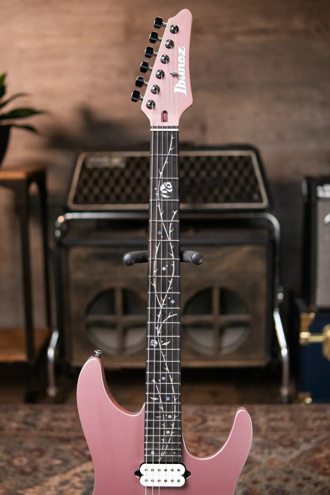 ギター Ibanez TOD10MM Timhenson signature model Ibanez TOD10 Tim Henson Signature - Metallic Mauve | Cream