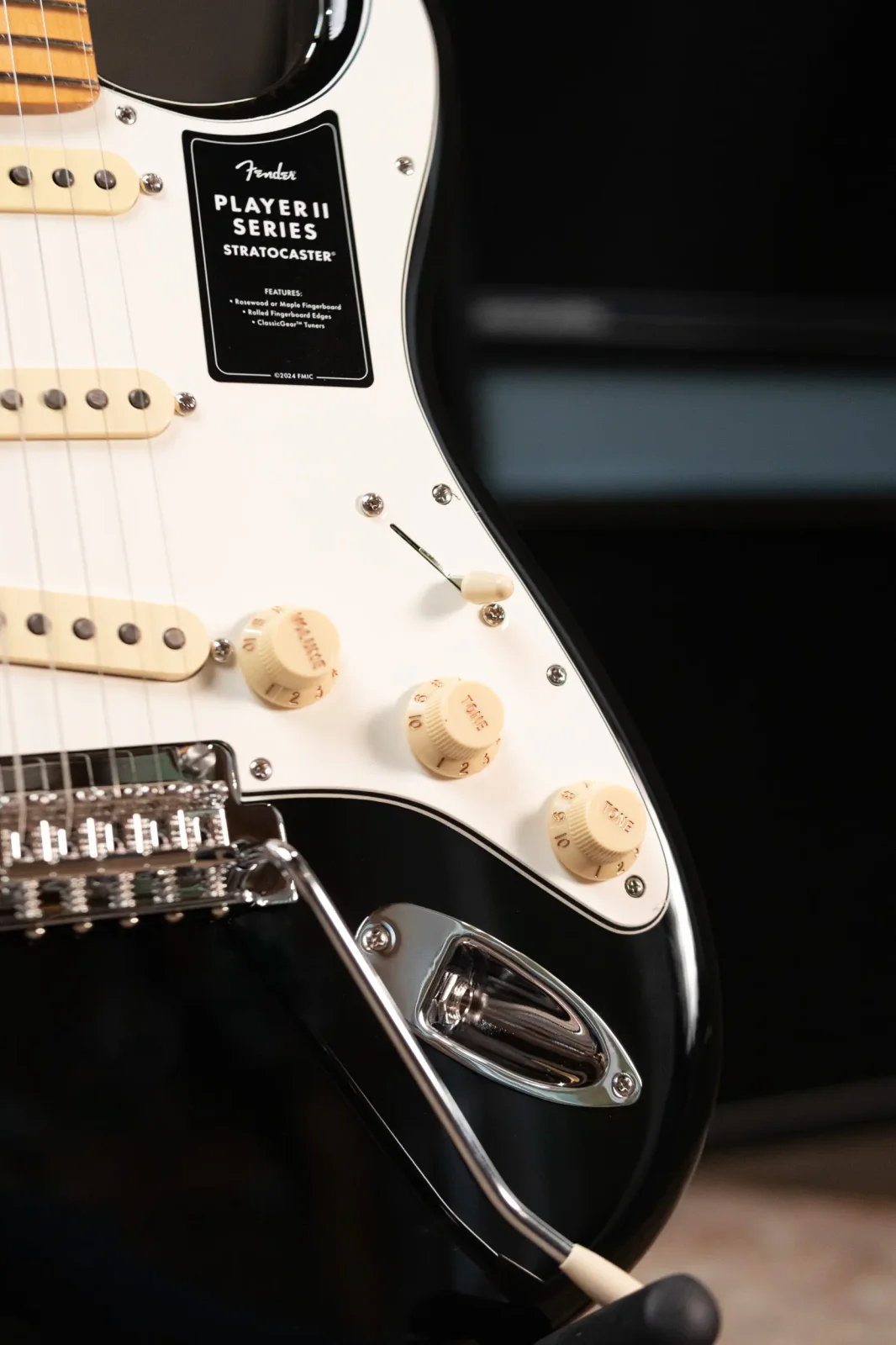 Fender Player 黒 Fender Player II Stratocaster Black 2024 | The Music Zoo