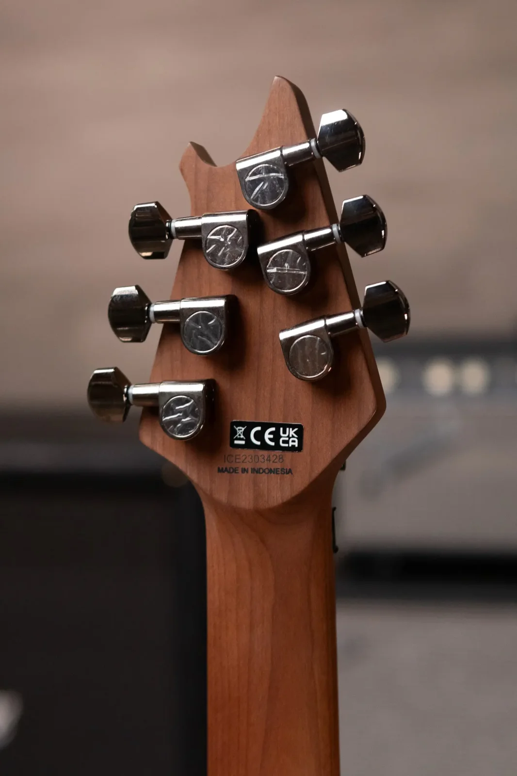 EVH Wolfgang WG Standard Exotic - Zebrawood - 885978424092