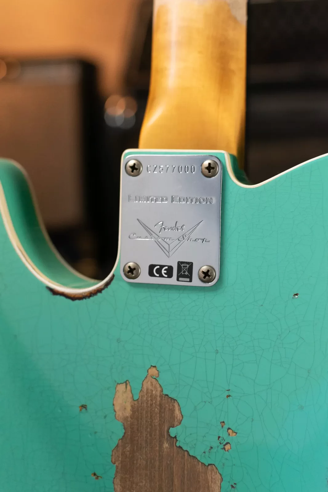 送料込み。ギター  Washlrr Fender Custom Shop LTD 1960 Telecaster Heavy Relic - Aged