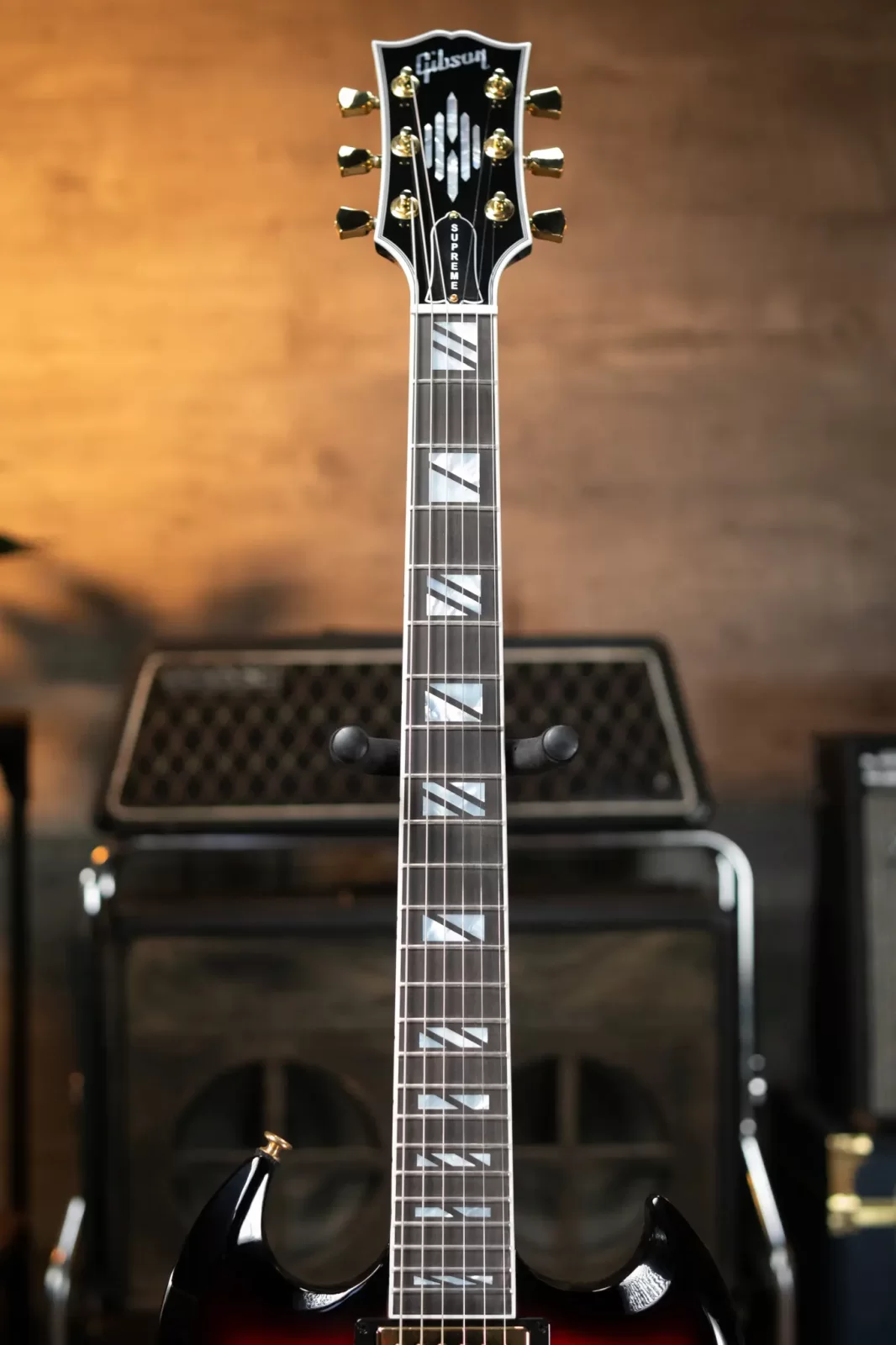 【稀少】Gibson SG Supreme Gibson SG Supreme - Fireburst with Hardshell Case - 711106137025