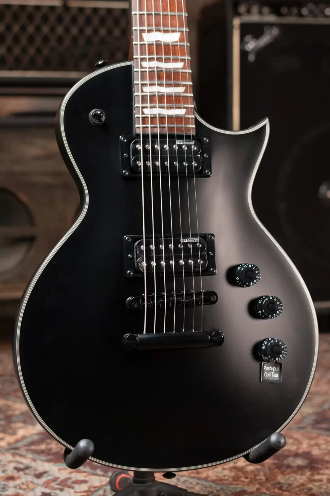 週末限定ンセール ESP LTD EC-257 Electric Guitar, Black Satin - 799493261585 ポケモンカードゲーム