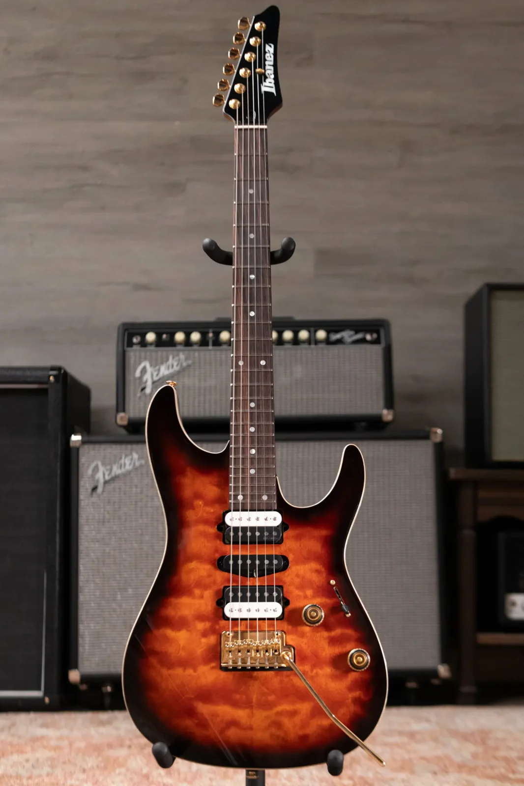 Ibanez AZ47P1GMDEB Electric Guitar - Dragon Eye Burst with