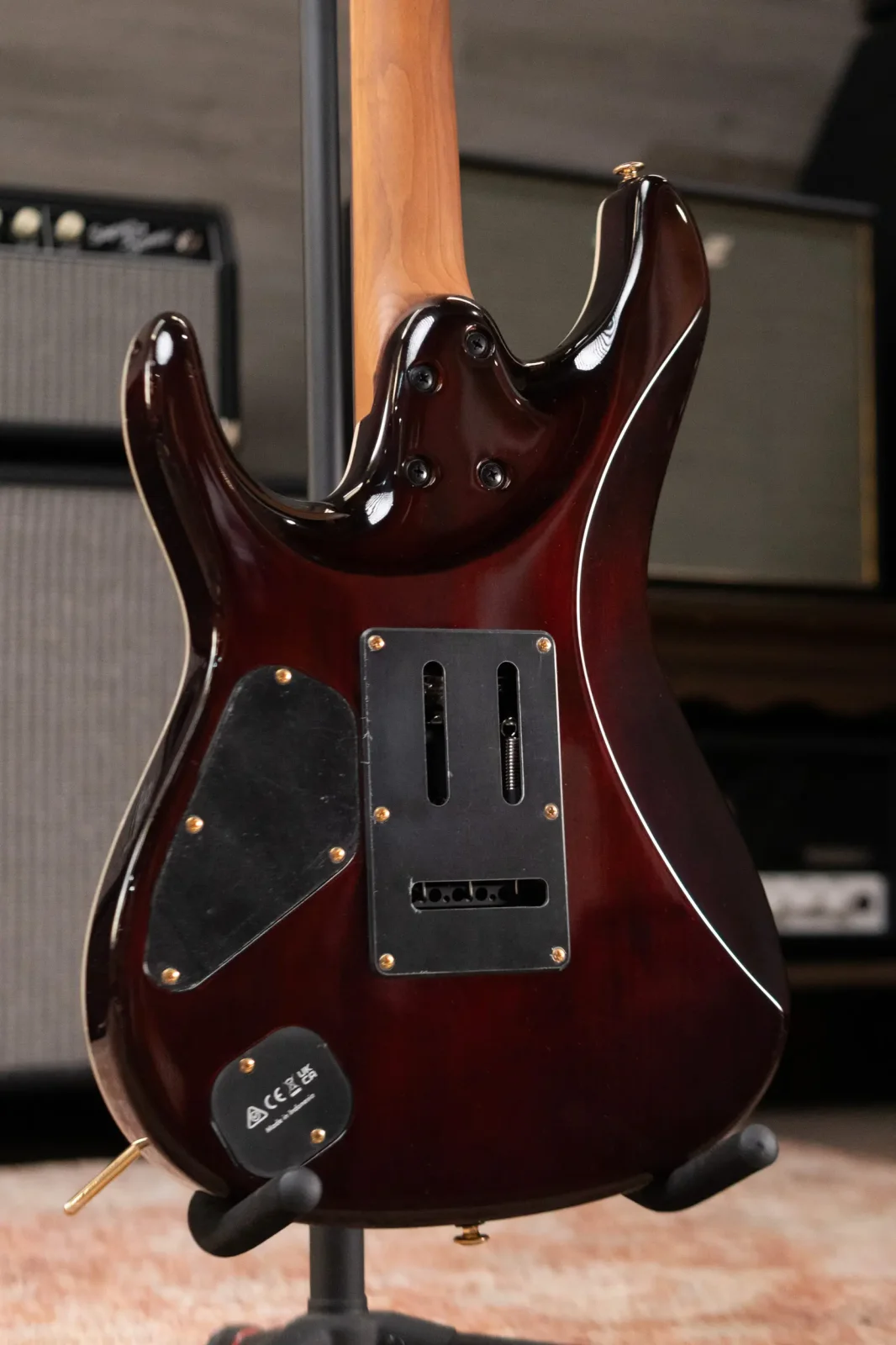 Ibanez AZ47P1GMDEB Electric Guitar - Dragon Eye Burst with
