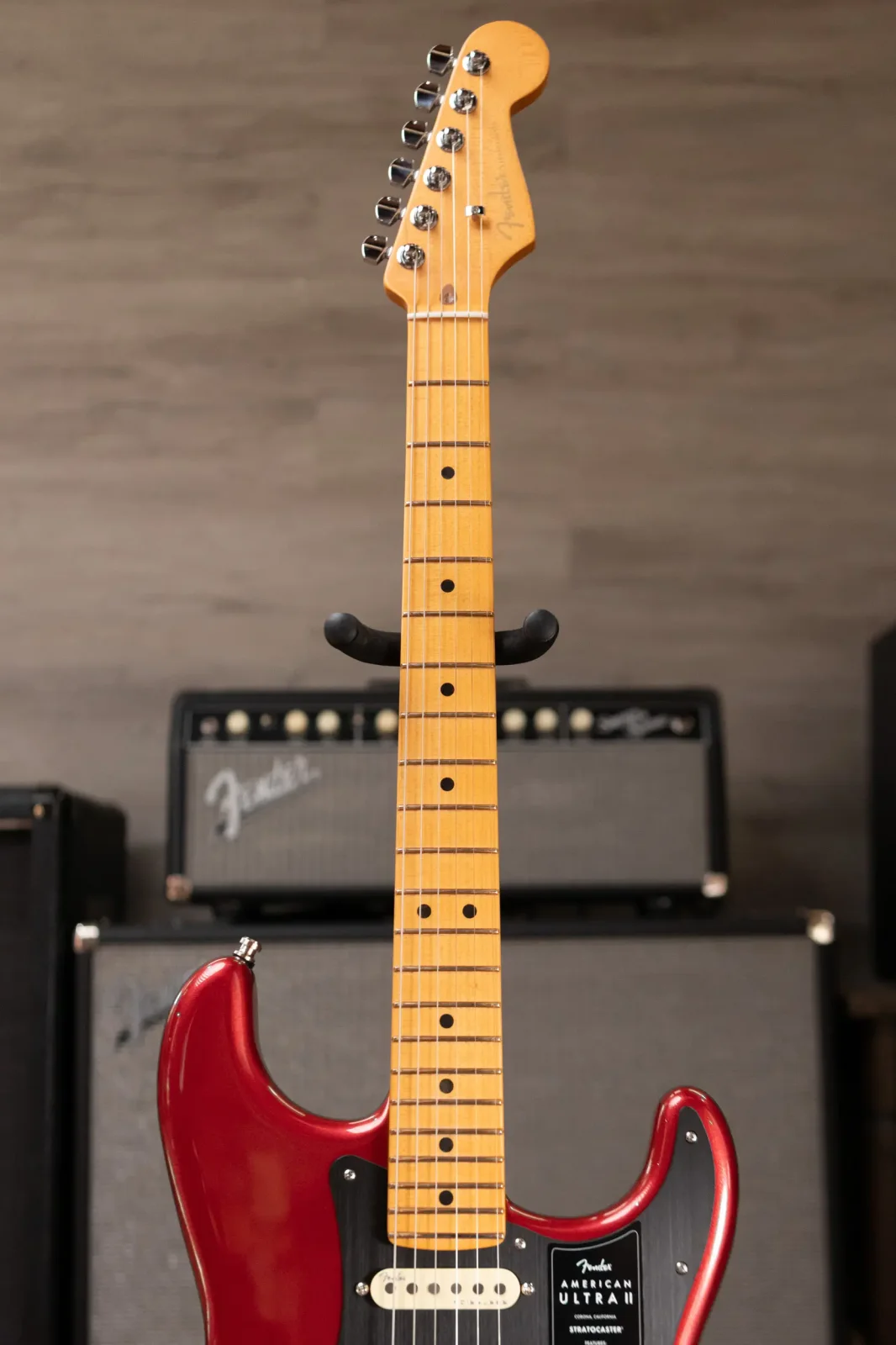 Fender American Ultra II Stratocaster - Sinister Red with