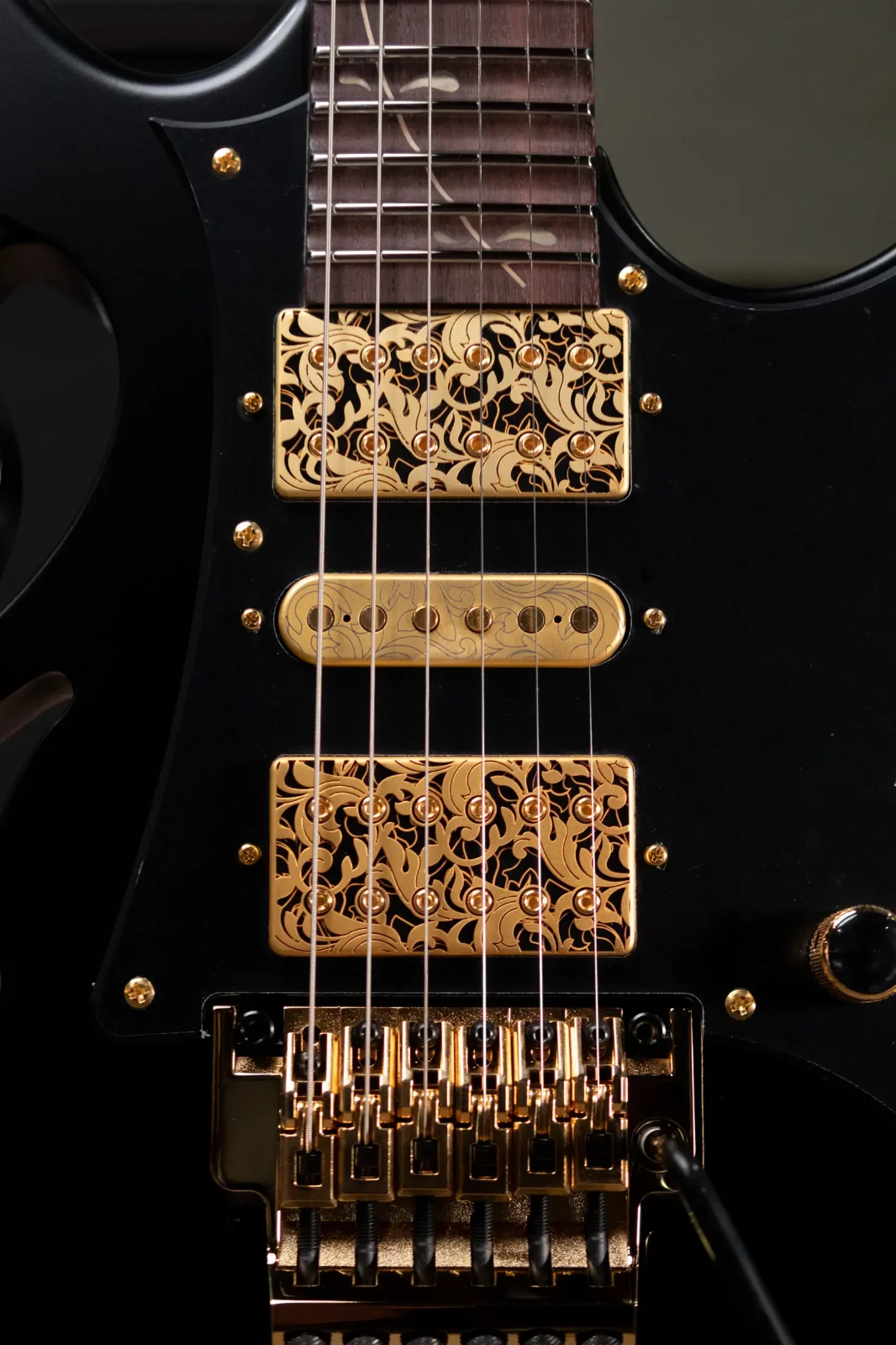 Ibanez PIA3761 Steve Vai Signature Electric Guitar - Onyx